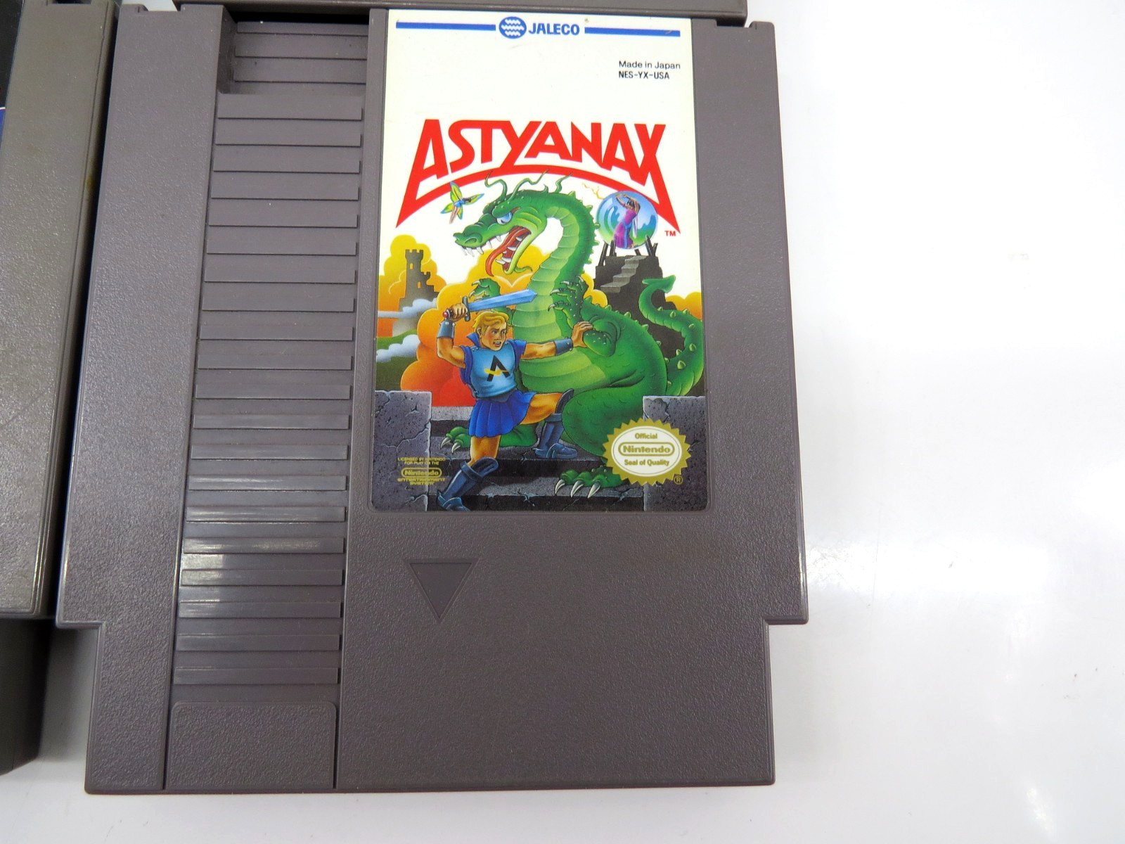 Lot Of 4 Nintendo NES Game Carts Kung Fu, Ninja Turtles, Astyanax, RC Pro Am