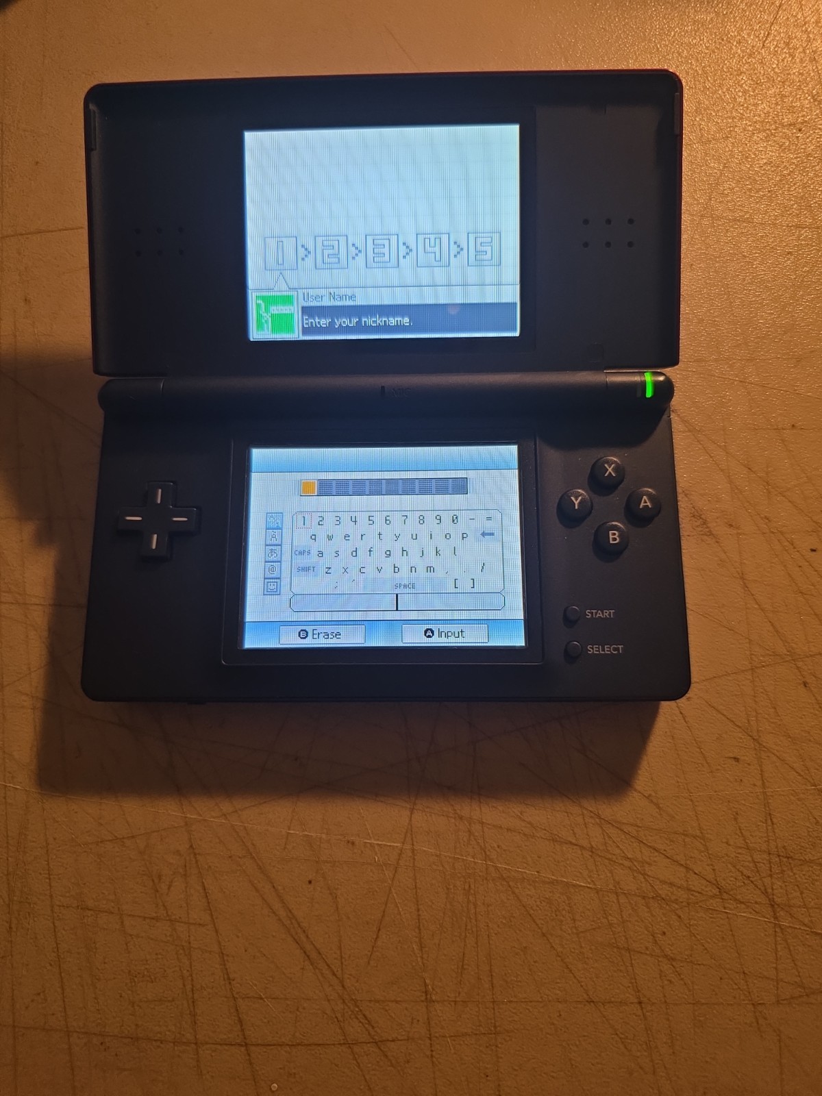 Nintendo DS Lite Handheld Crimson Red Tested / Working