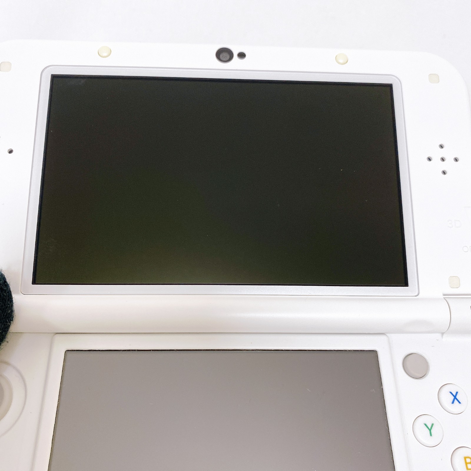 【Near Mint】New Nintendo 3DS XL LL Pearl White Console Stylus Japan Tested Rare