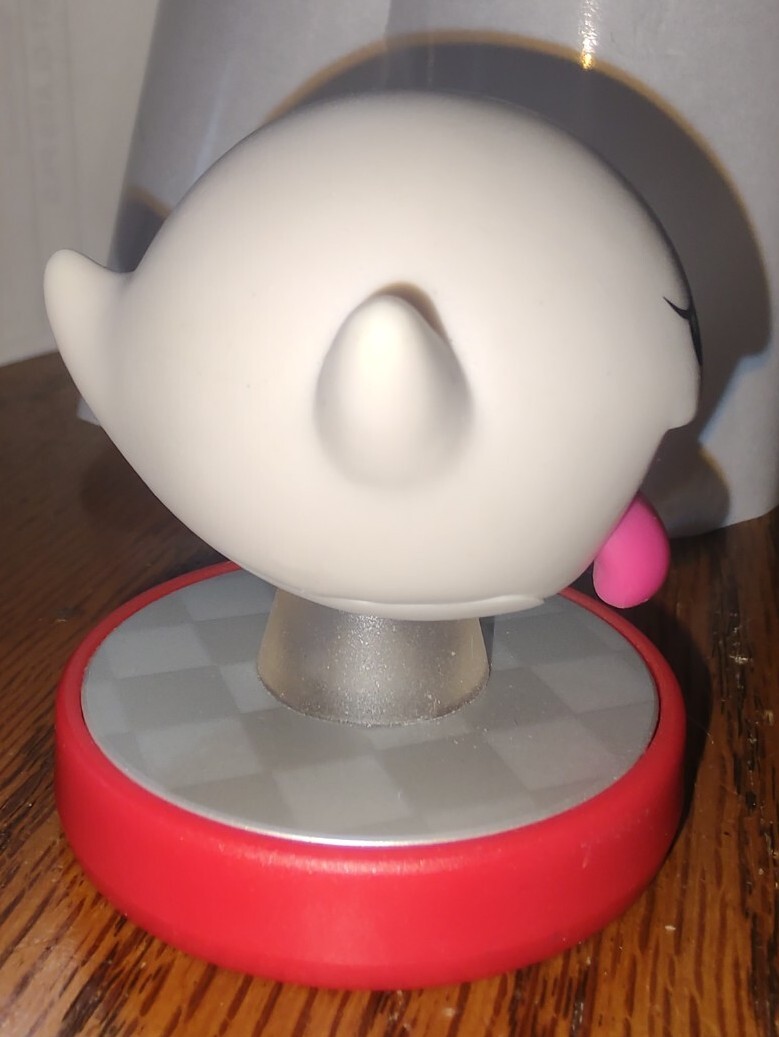 Boo Amiibo Super Mario Bros Series Nintendo Figure GLOW IN DARK