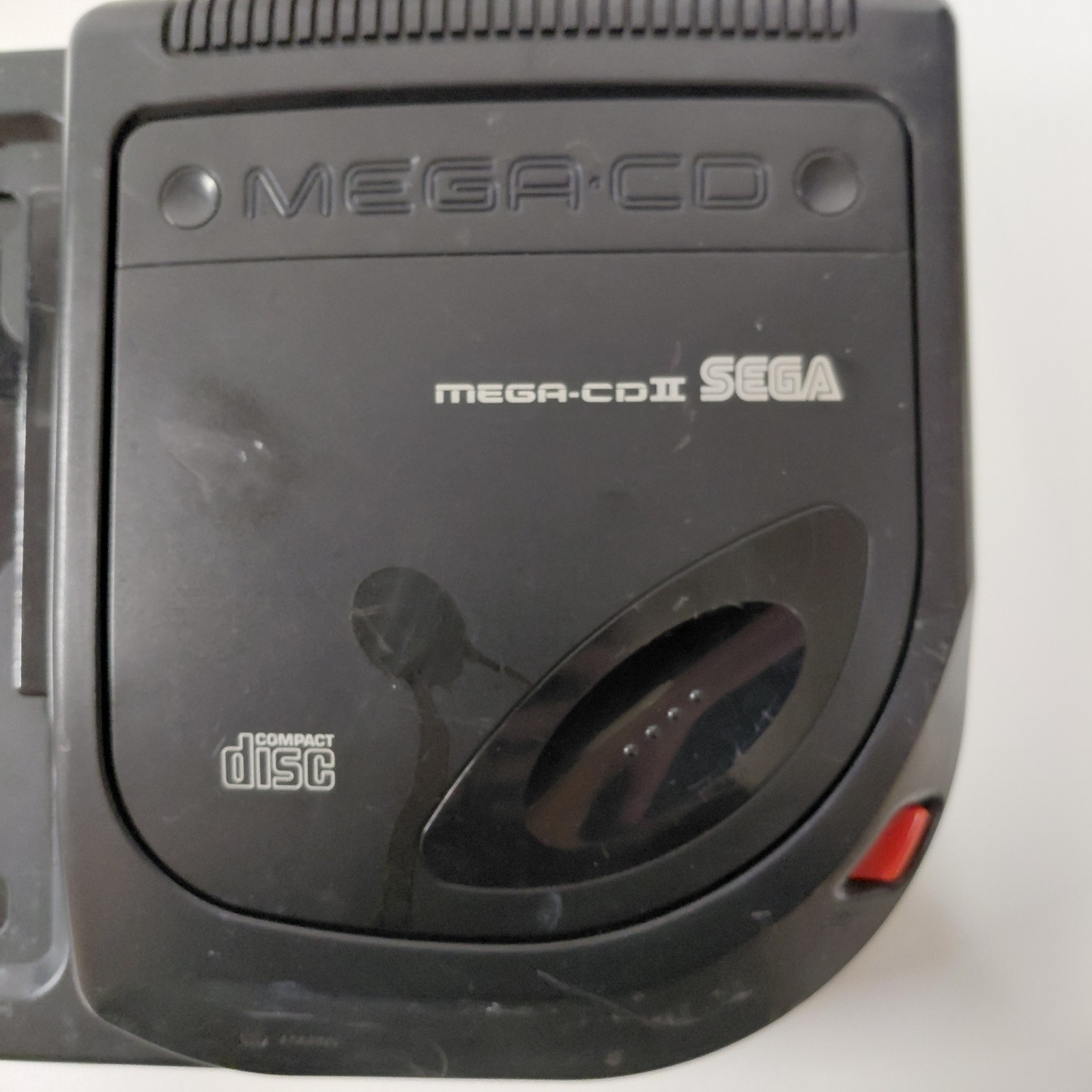 Sega Mega CD II Console Tested & Working CD Attachment