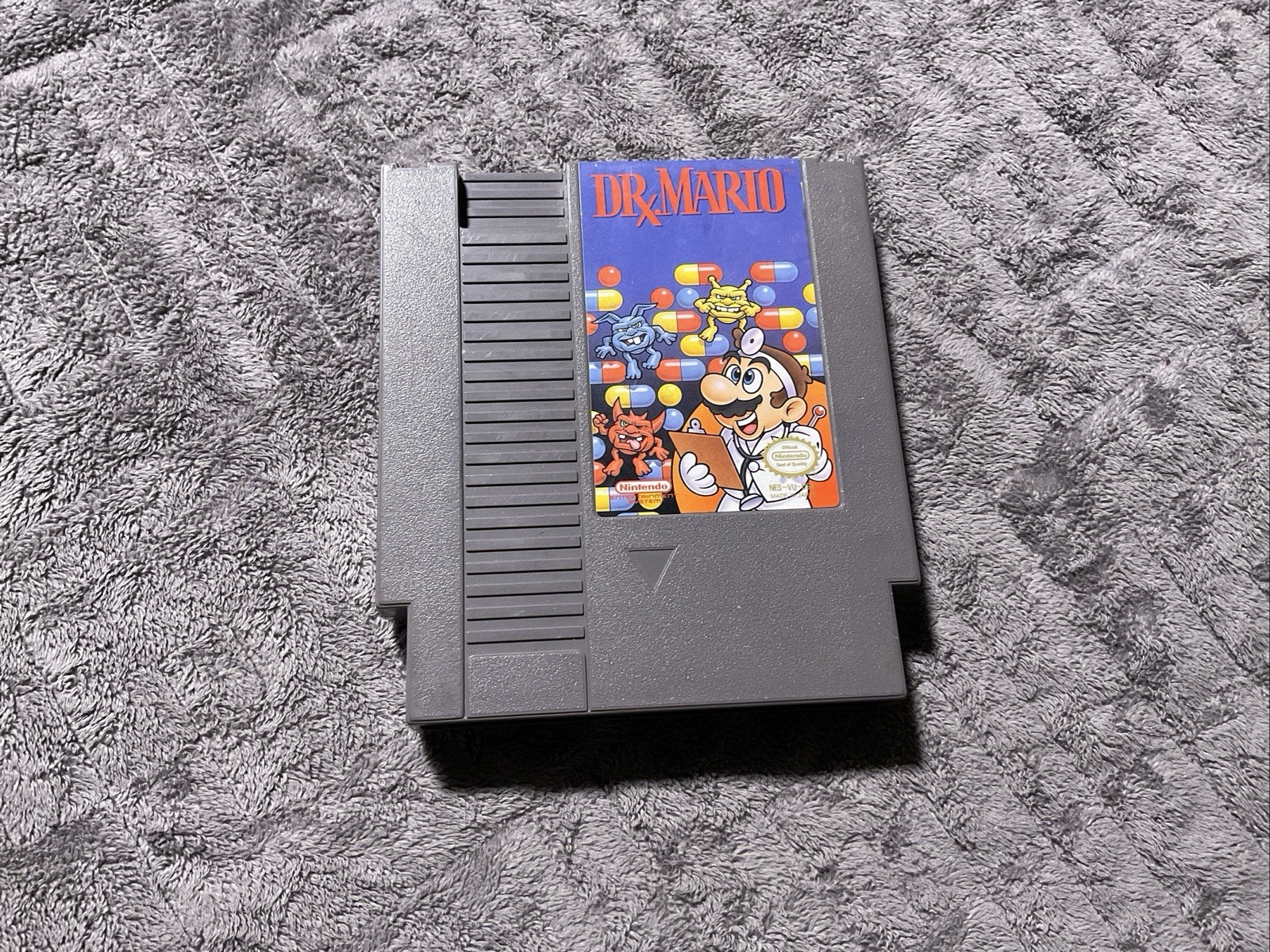 Retro Original Nintendo NES Dr. Mario Authentic Game – Tested and Working