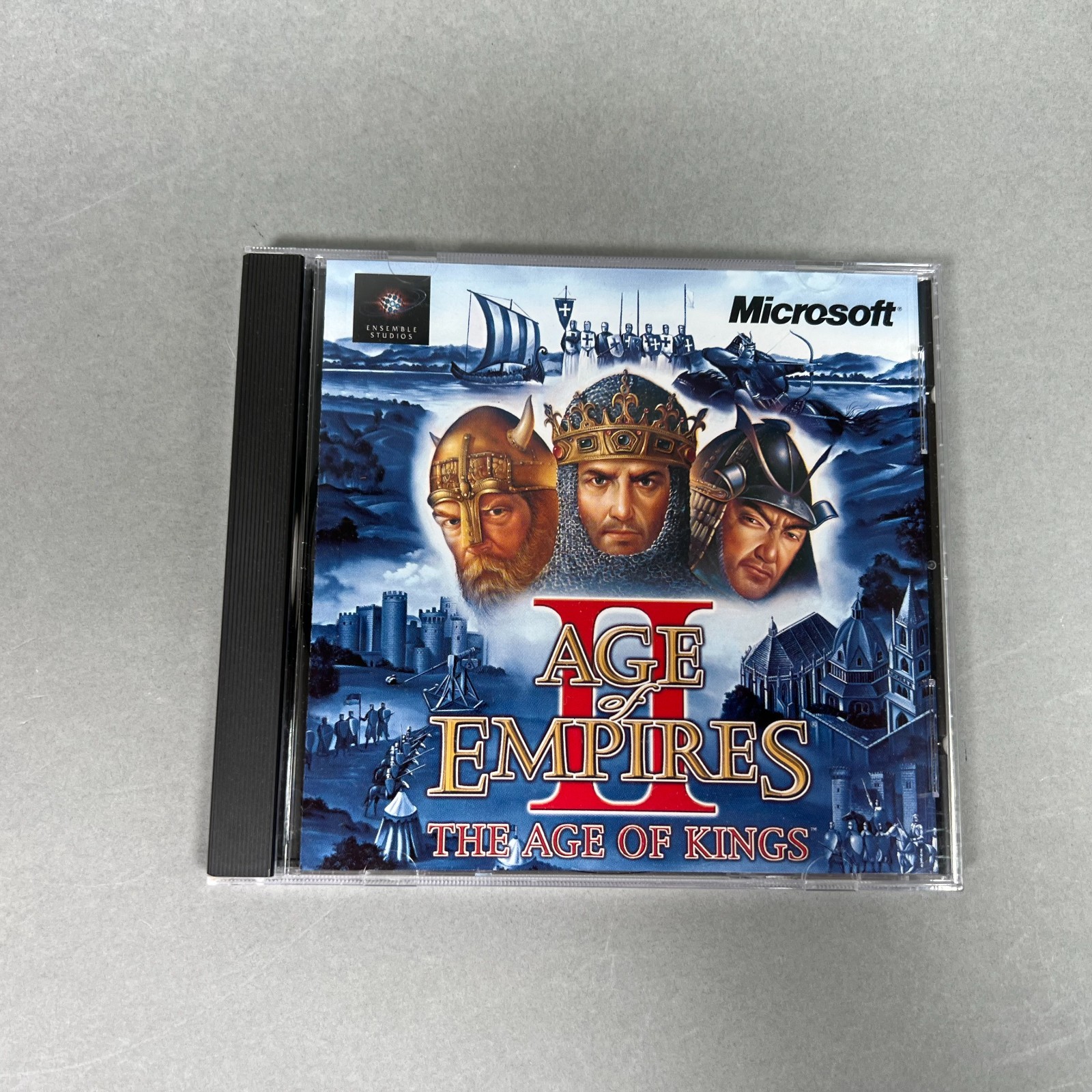 CIB Age of Empires II: The Age of Kings CD Windows 95 98 (PC, 2002) COMPLETE