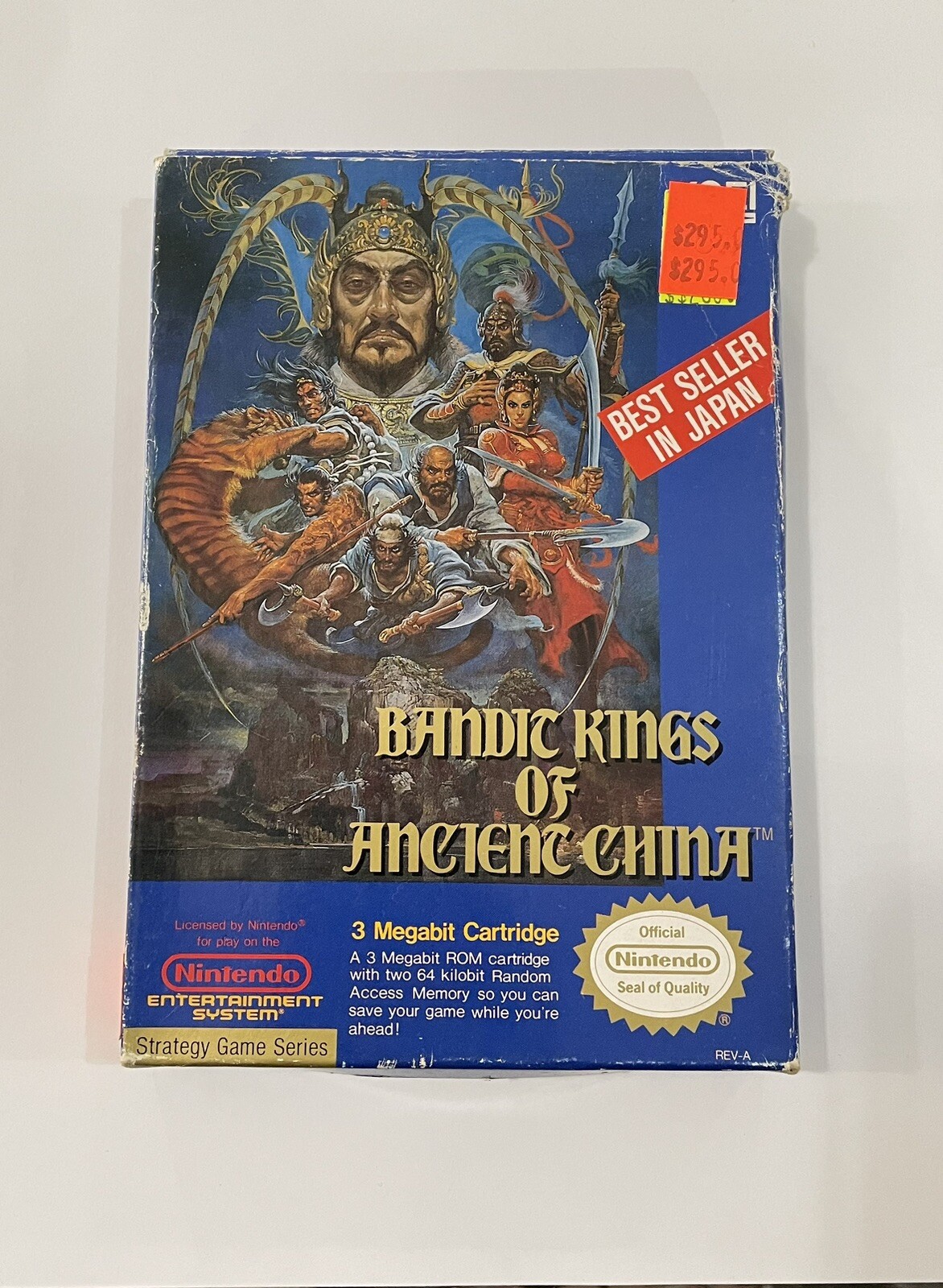 Bandit Kings of Ancient China (Nintendo Entertainment System, 1991)