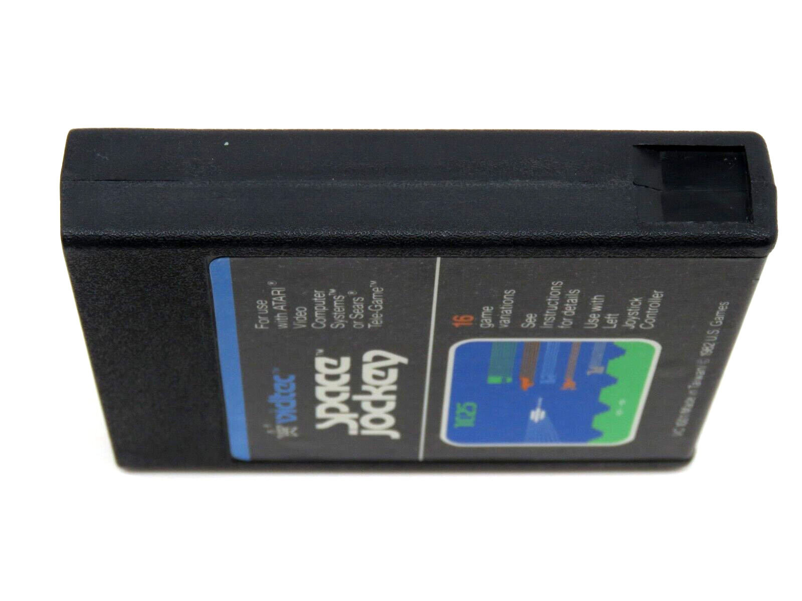 Space Jockey (Atari 2600, 1982) By Vidtec (Cartridge & Manual) NTSC