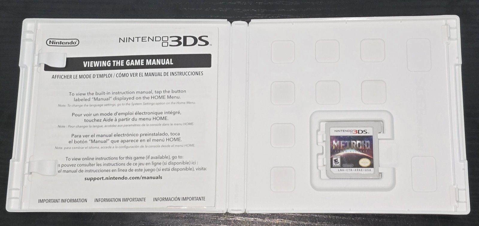 Metroid: Samus Returns Nintendo 3DS Game
