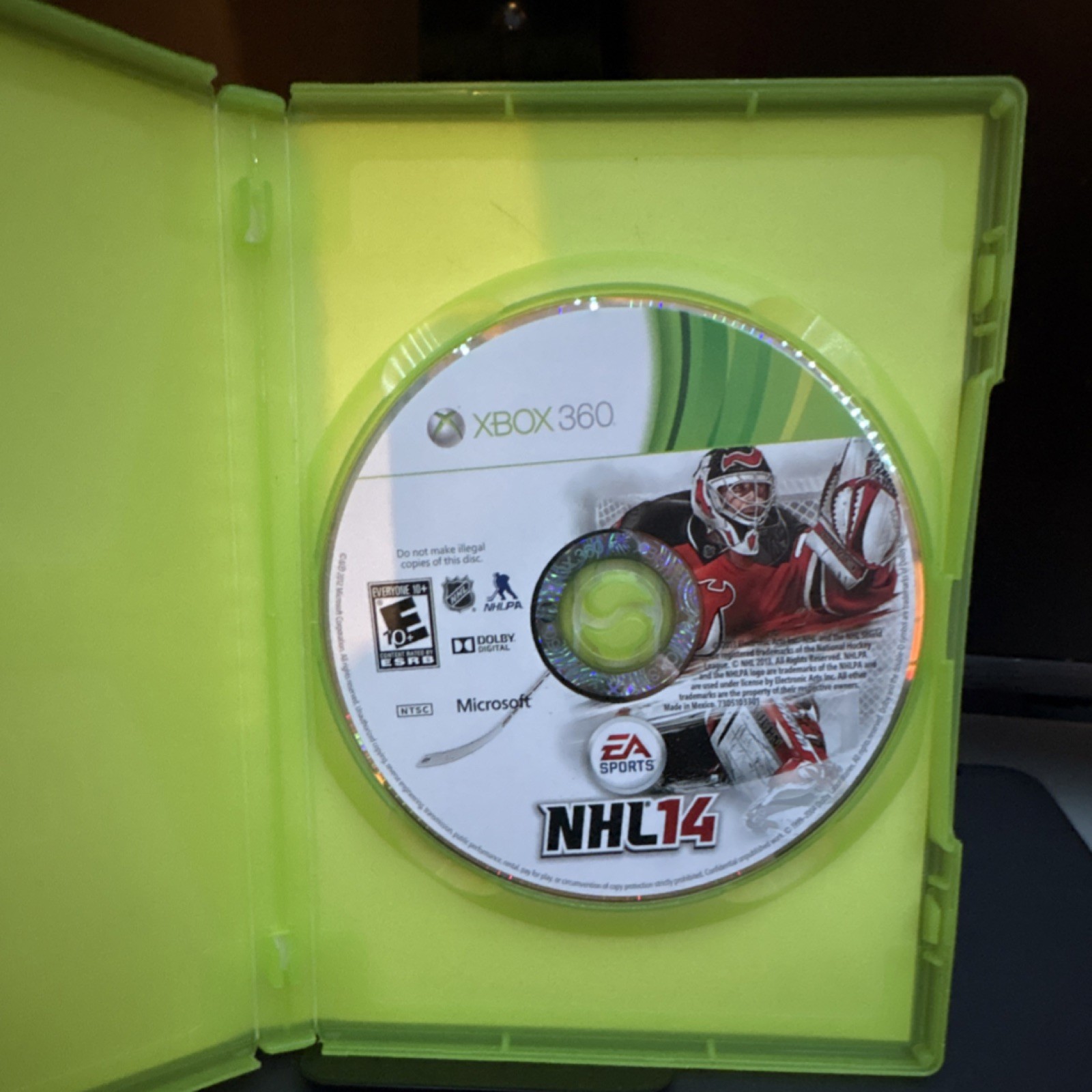 EA Sports NHL 14 Xbox 360