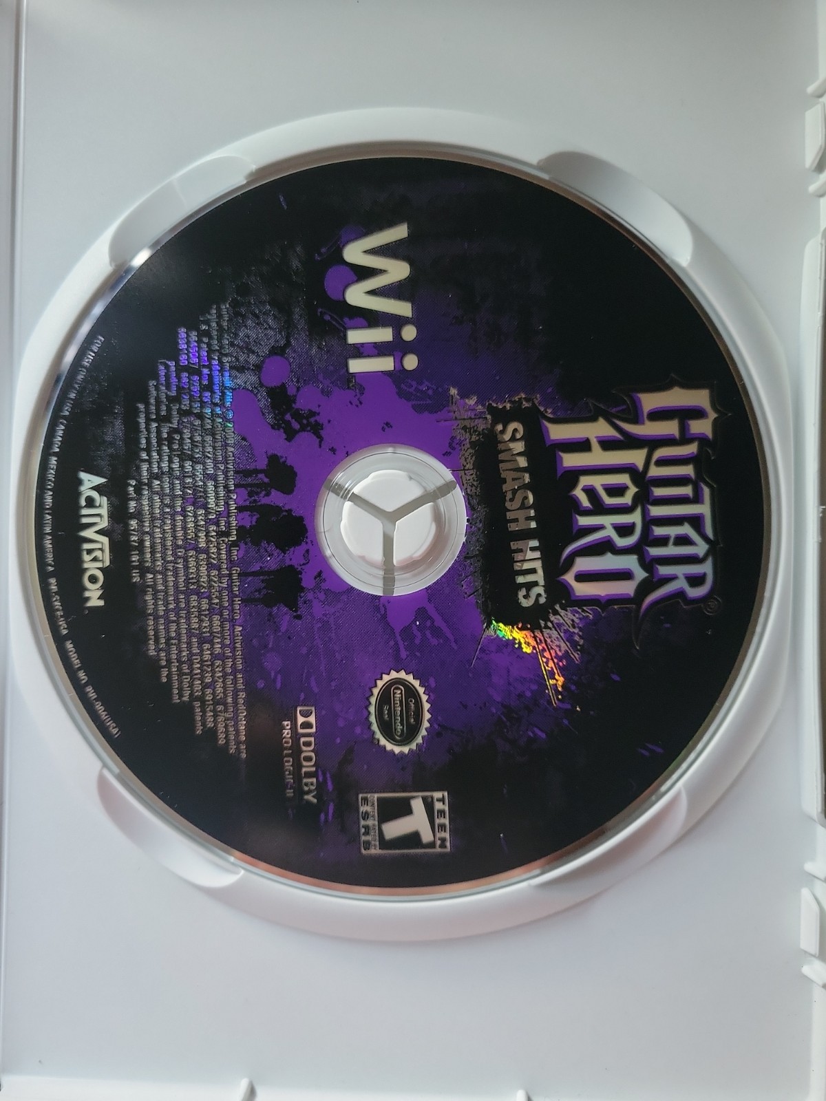 Guitar Hero: Smash Hits (Nintendo Wii, 2009)