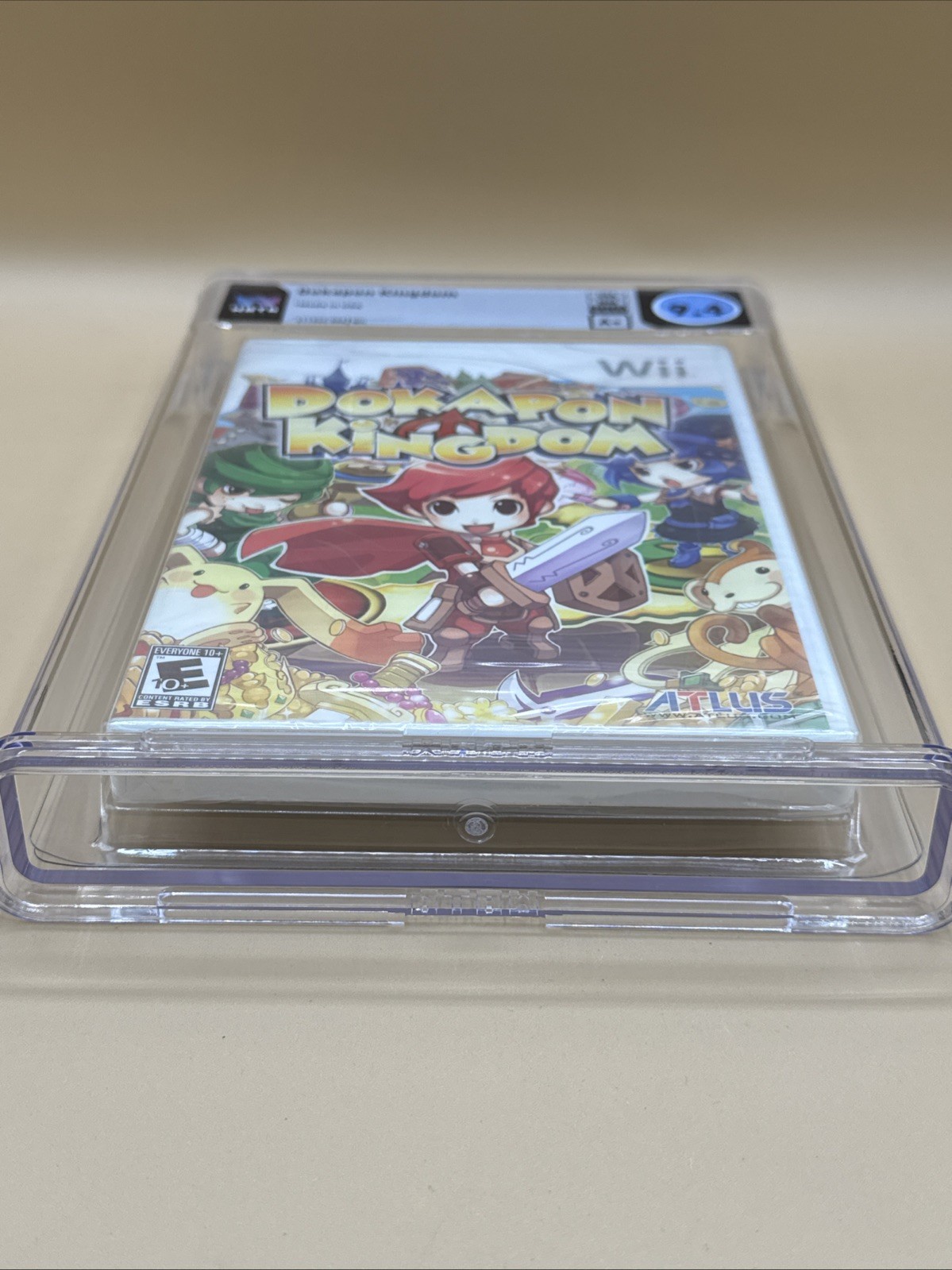 Wii Dokapon Kingdom Wata 9.4 A+ Rare ALTUS Games SEALED GRADED