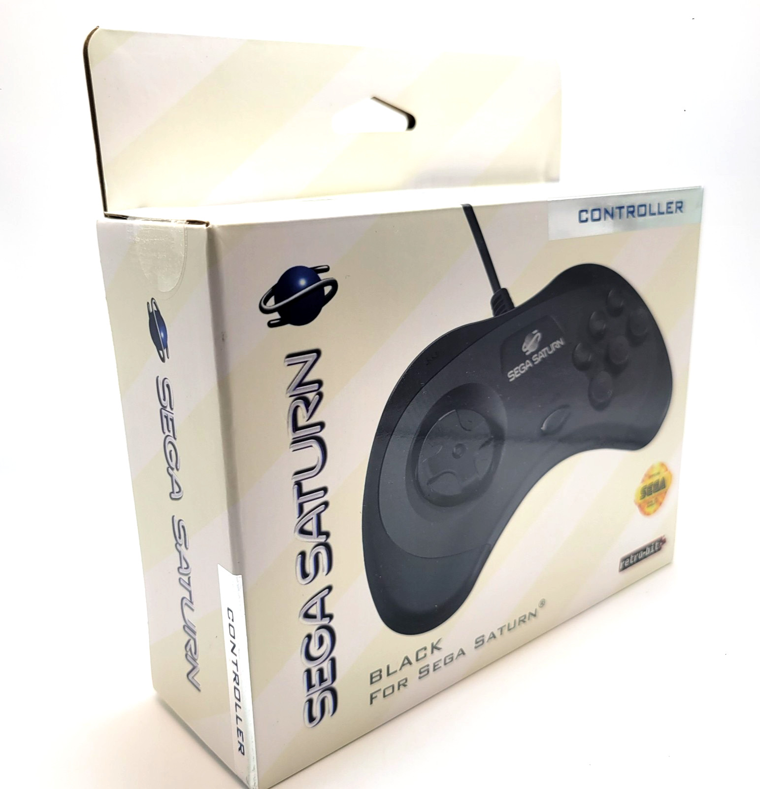Retro-Bit Official Sega Saturn Controller For Sega Saturn Original Port 6E