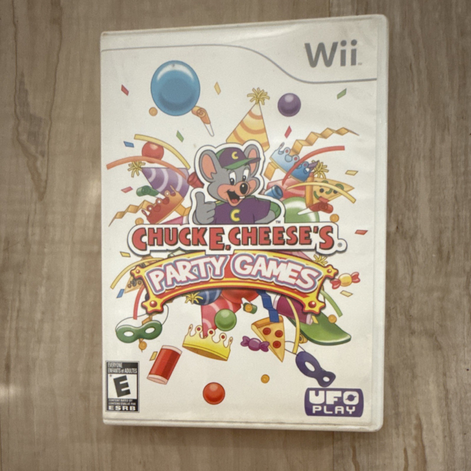 Chuck E. Cheese’s Party Games (Nintendo Wii) UFO Interactive Family Game