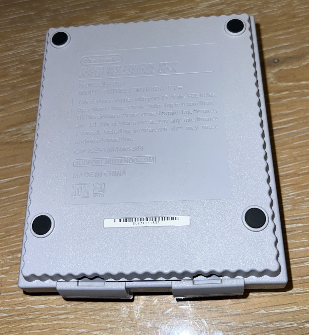 NINTENDO SNES CLASSIC EDITION MINI CONSOLE CLV-201 – TESTED