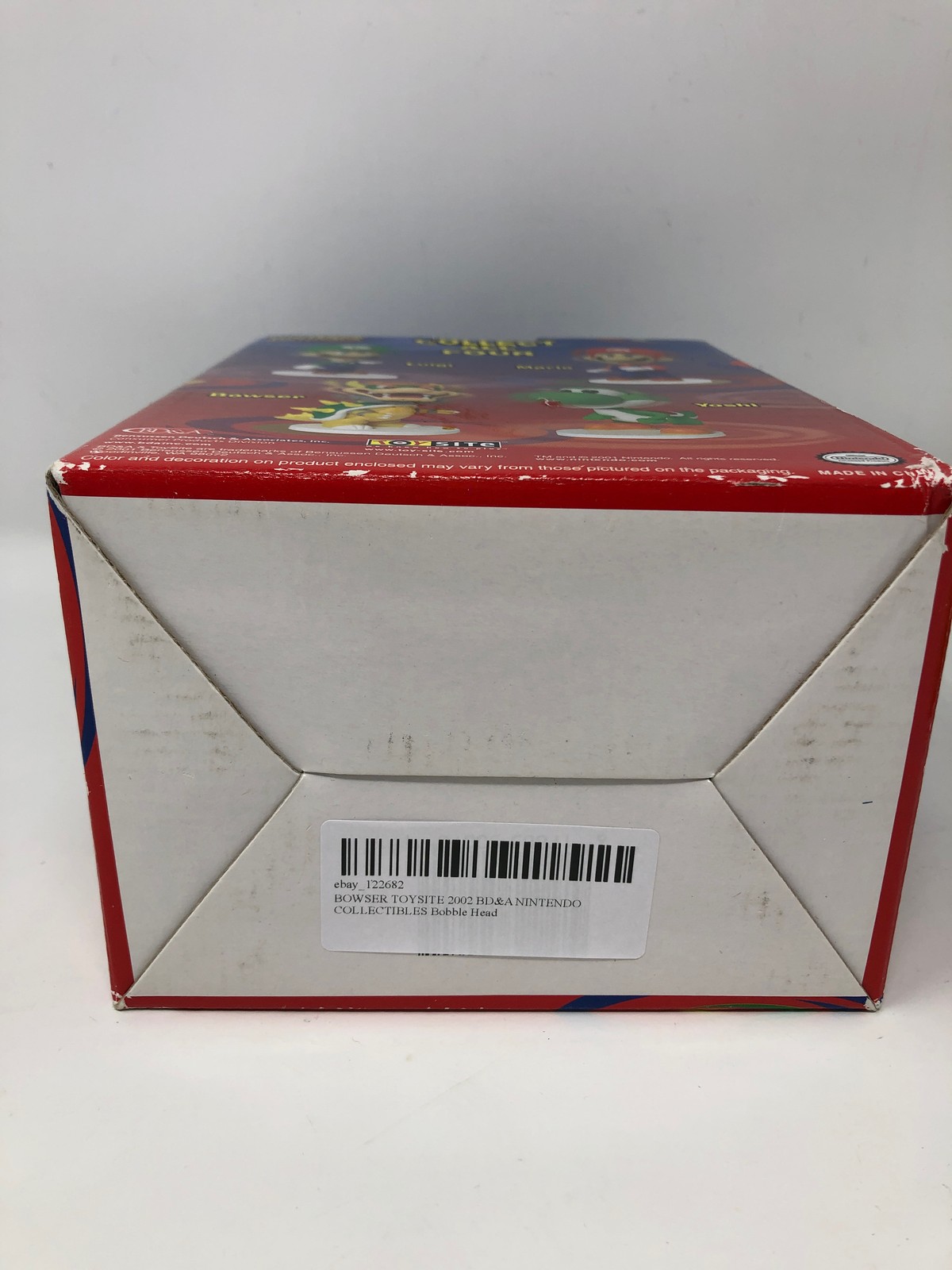 BOWSER TOYSITE 2001 BD&A NINTENDO COLLECTIBLES Bobble Head Mario