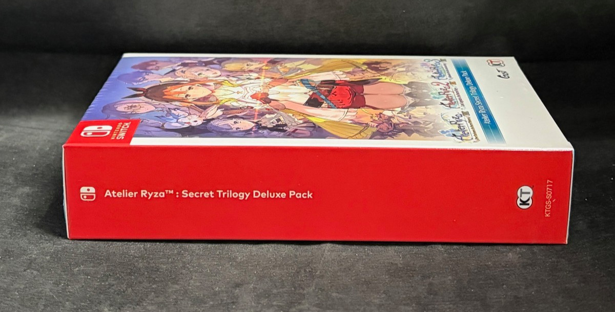 Atelier Ryza Secret Trilogy Deluxe Pack / DX (Nintendo Switch) (ASIA / ENG) NEW