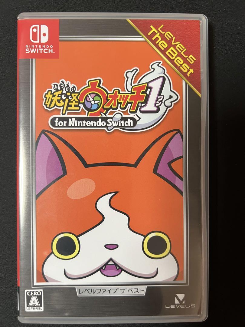 Nintendo Switch ヨーカイレベル妖怪ウォッチ1 Five Japan Best Japanese Games