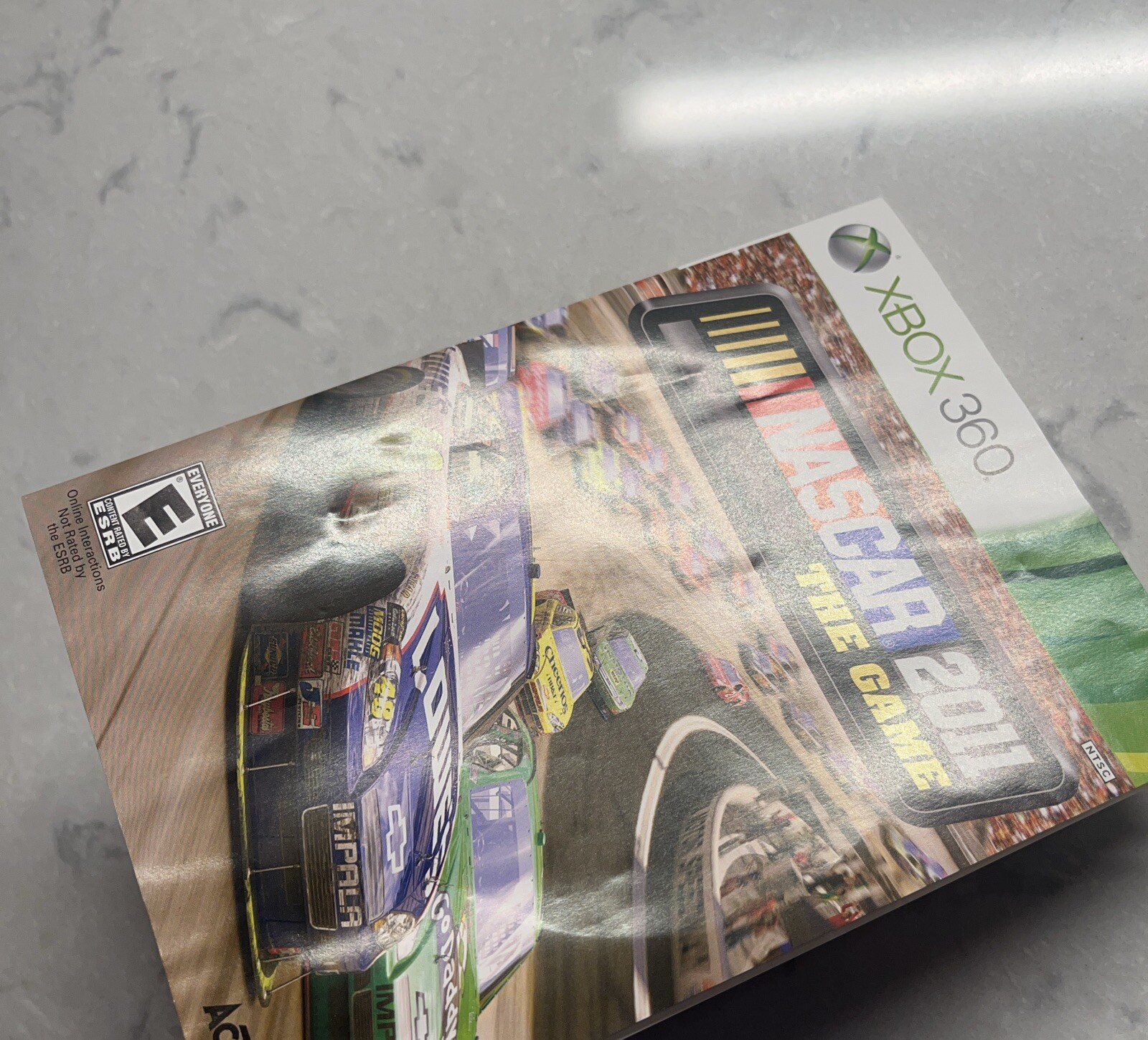 NASCAR The Game 2011 (Microsoft Xbox 360, 2011)w/ Manual TESTED