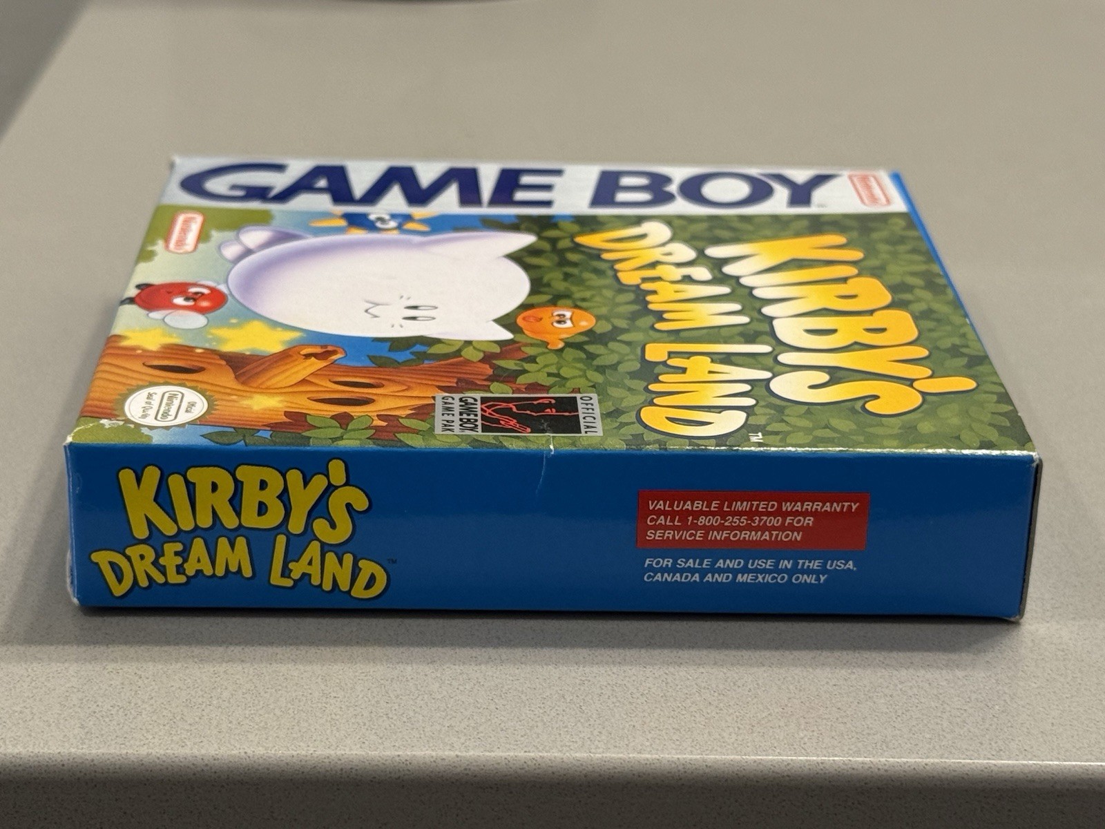 Kirby’s Dream Land (Nintendo Game Boy, 1992) CIB Complete In Box w/ Manual