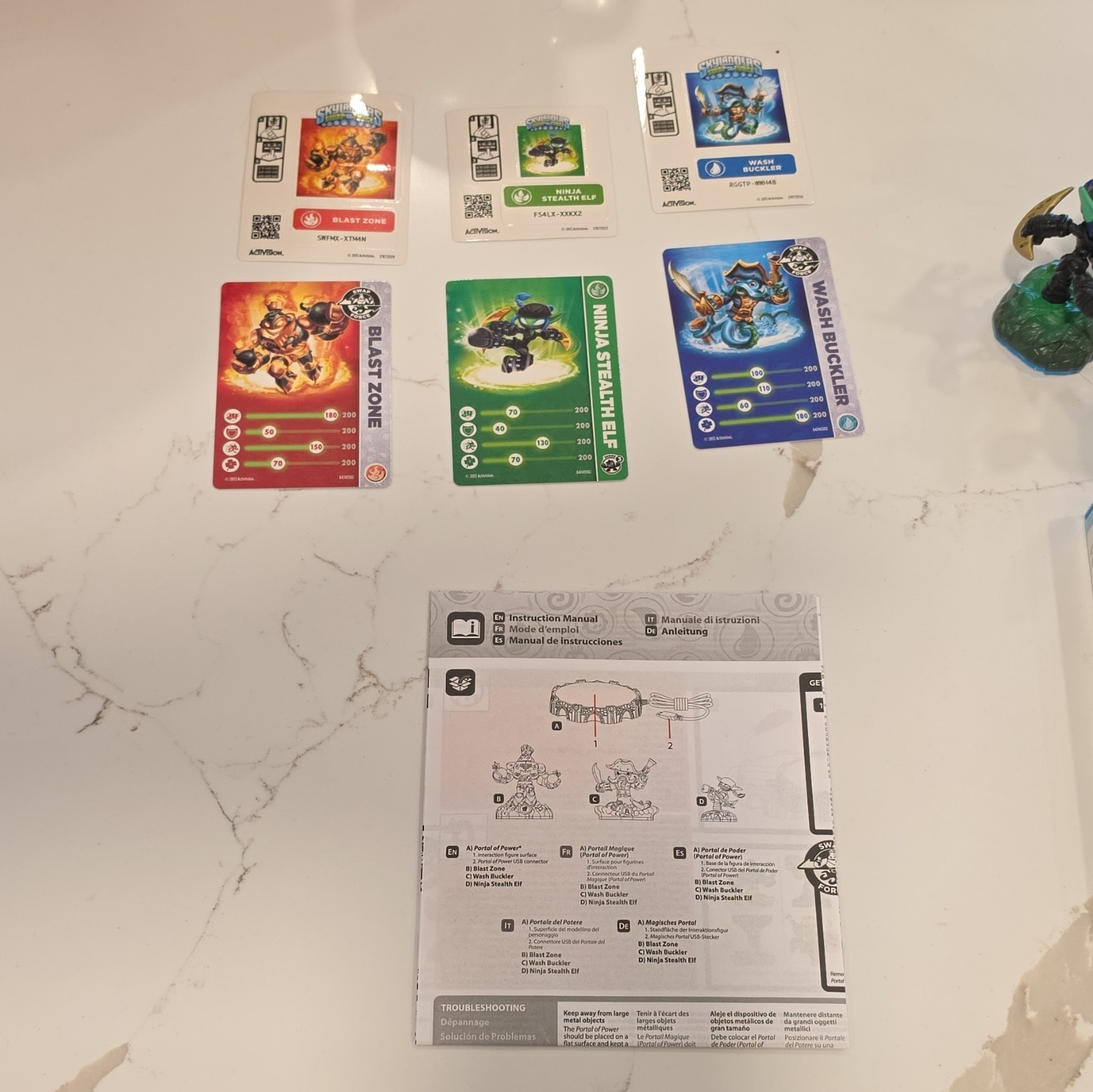 Activision Skylanders Swap Force Wii U Game Portal & Figures Swappable