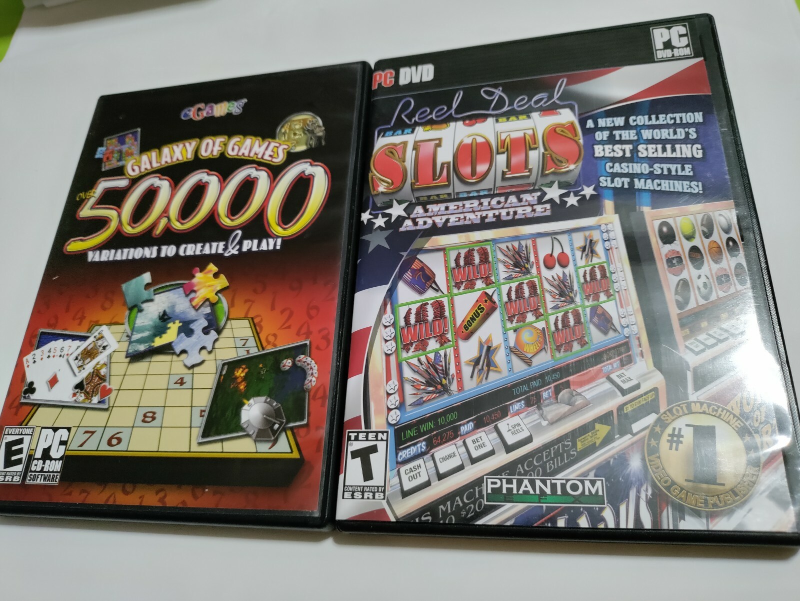 Galaxy of Games Over 50,000 & real deal slots- PC Game USED