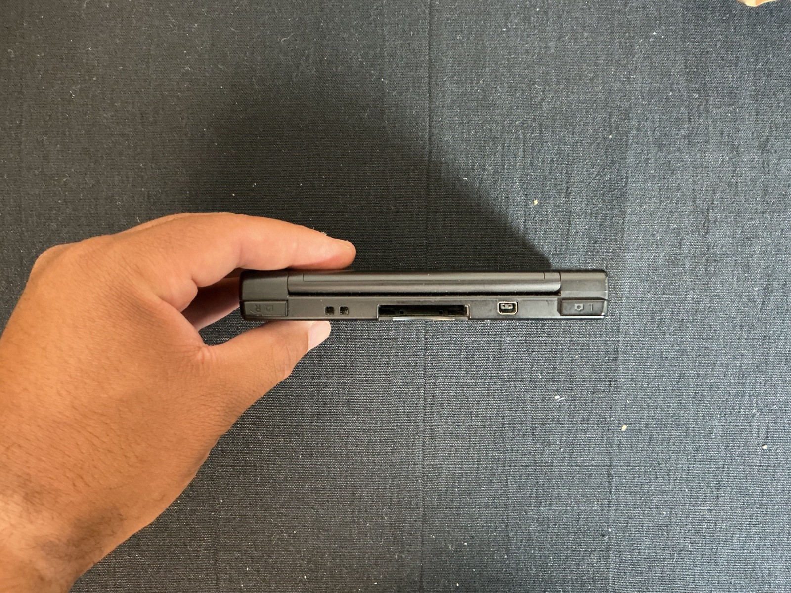 Nintendo DSi Black Console with Charger & Sonic Hard Shell Case – READ DESC.