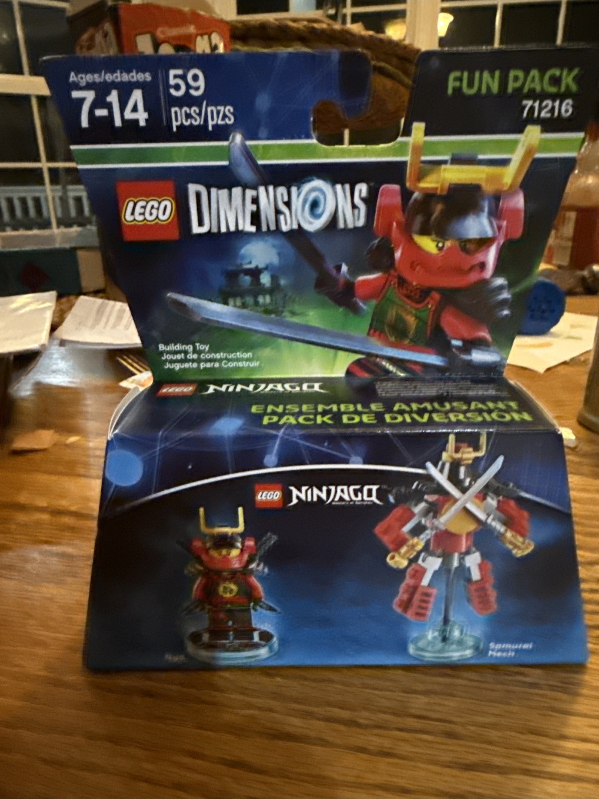 Lego Ninjago Nya Samurai Mech 71216 Fun Pack 59 Pieces Lego Dimensions Brand New