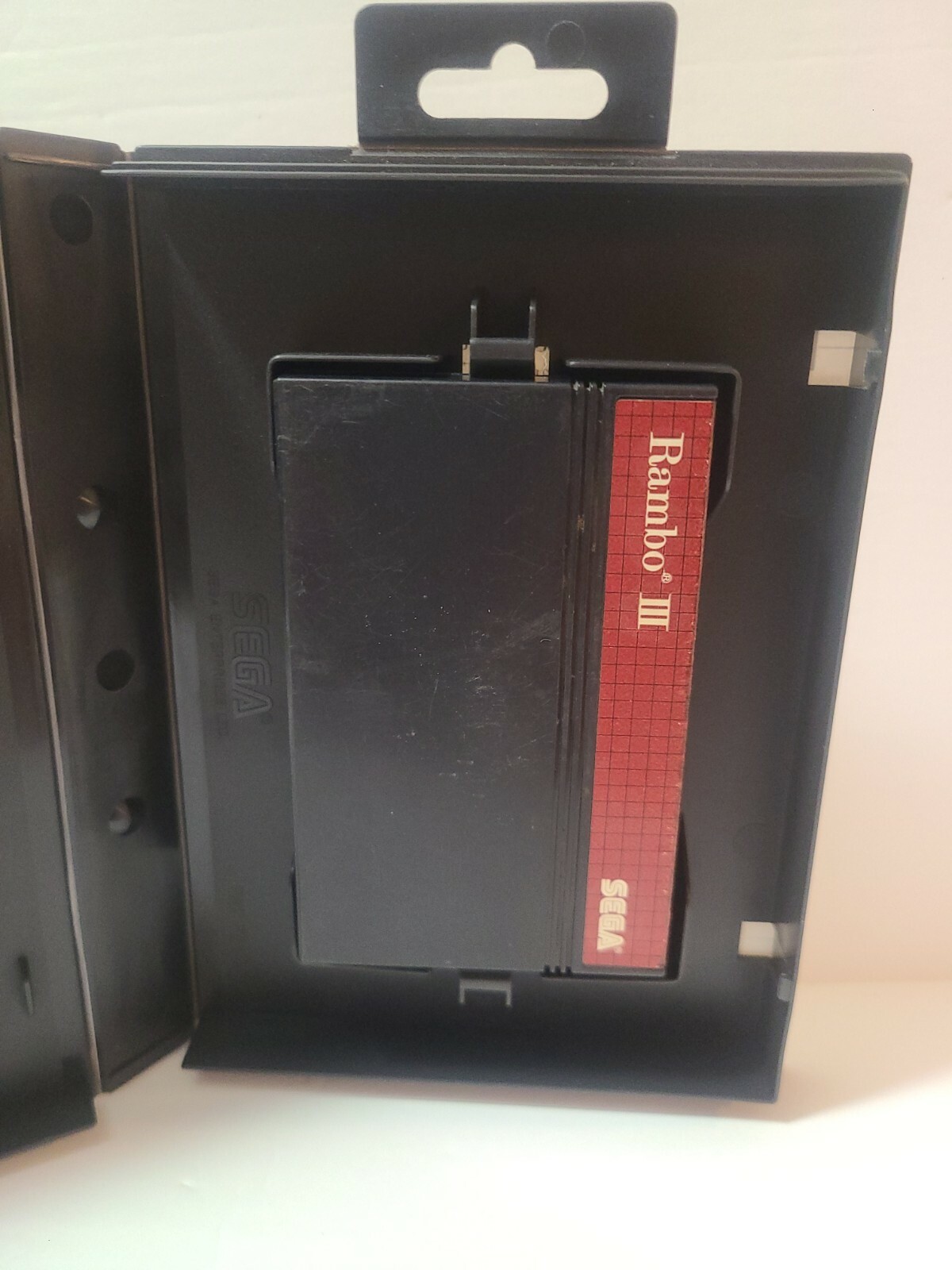 Rambo III 3 (Sega Master System, 1988) SMS Tested Works Great Case & Cart Only