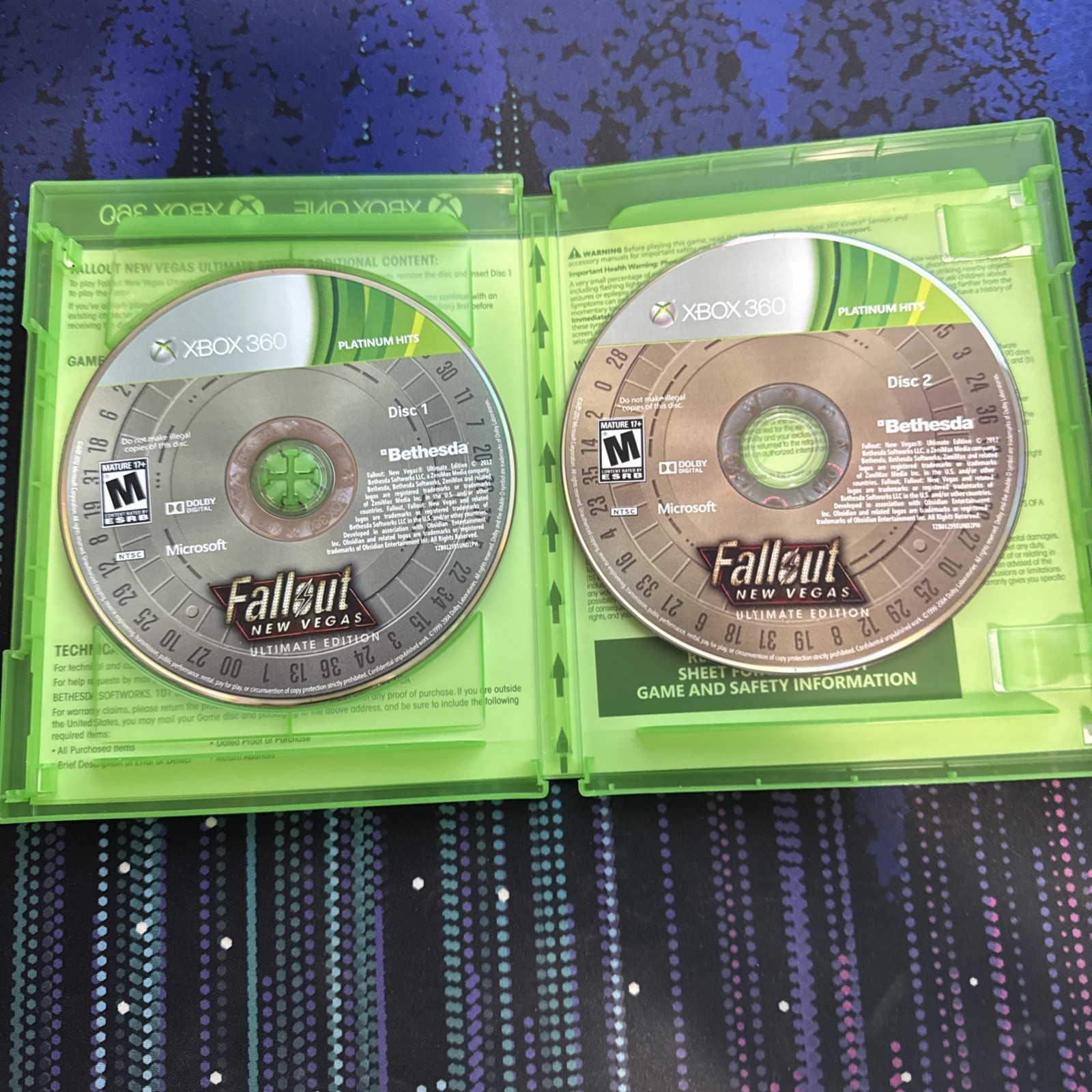 Fallout New Vegas Ultimate Edition Tested and Working One Xbox 360