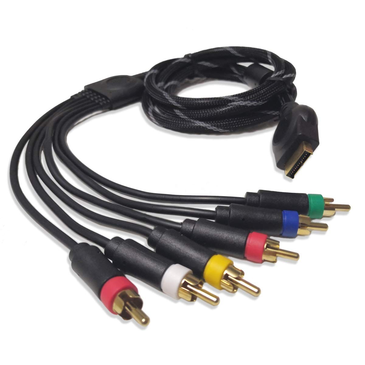 Sony PS2/PS3 Compatible 6ft Component RCA Video Cable – Quality
