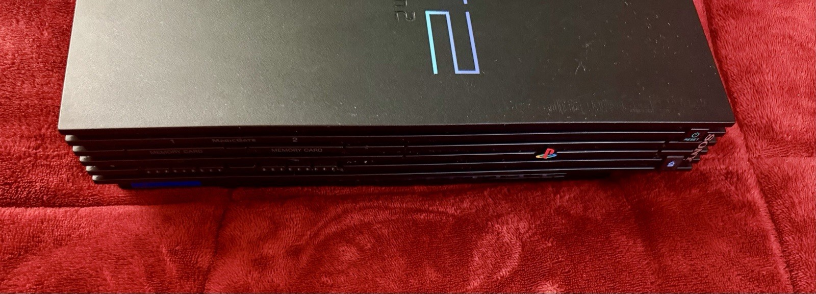 Sony PlayStation 2 PS2 Fat Console SCPH-30001 + Controller & Cables – Tested