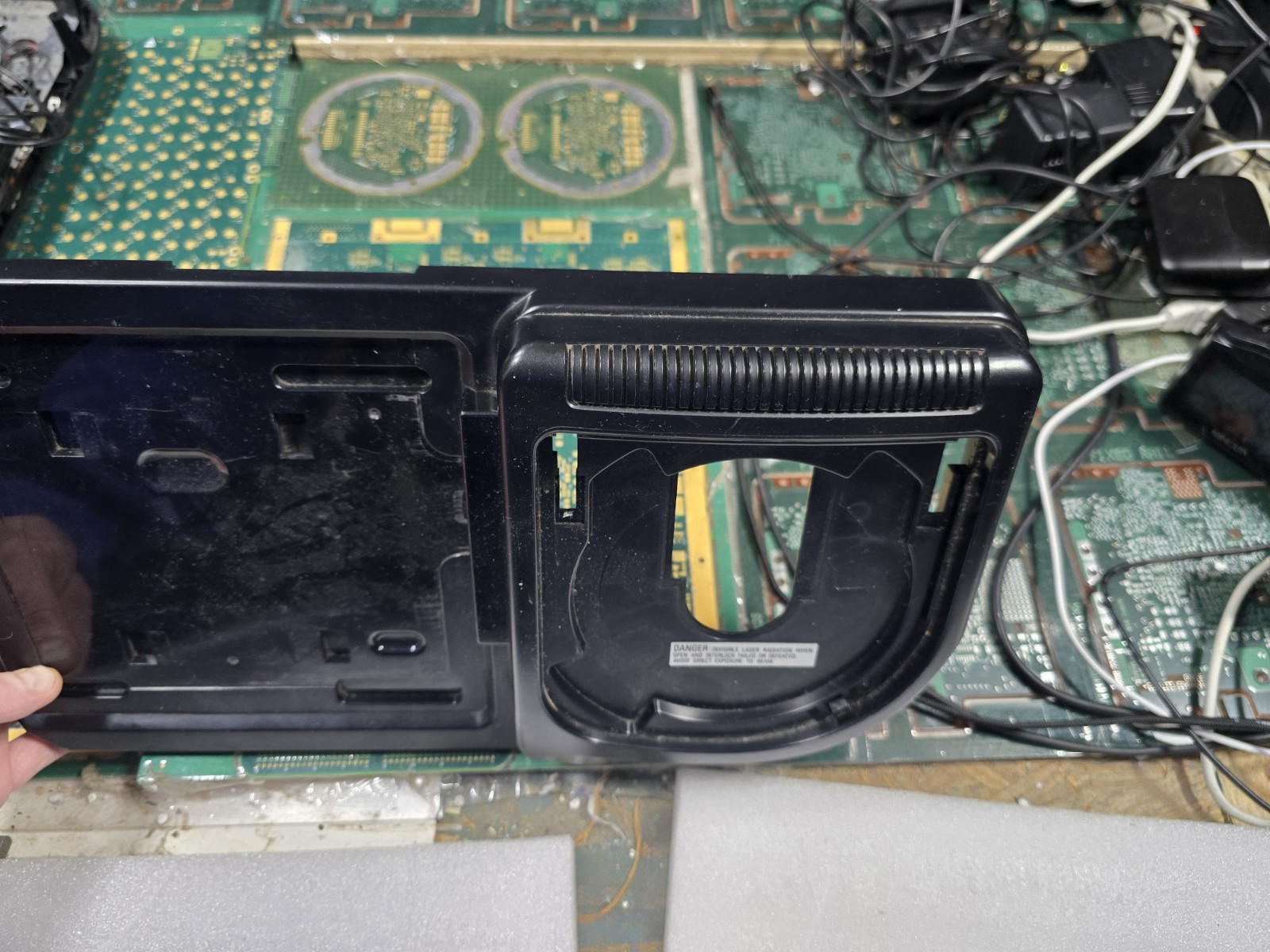 SEGA CD **MK-4102 ONLY** EXACT TOP COVER-EMPTY-INTACT-JUST OK-READ ALL
