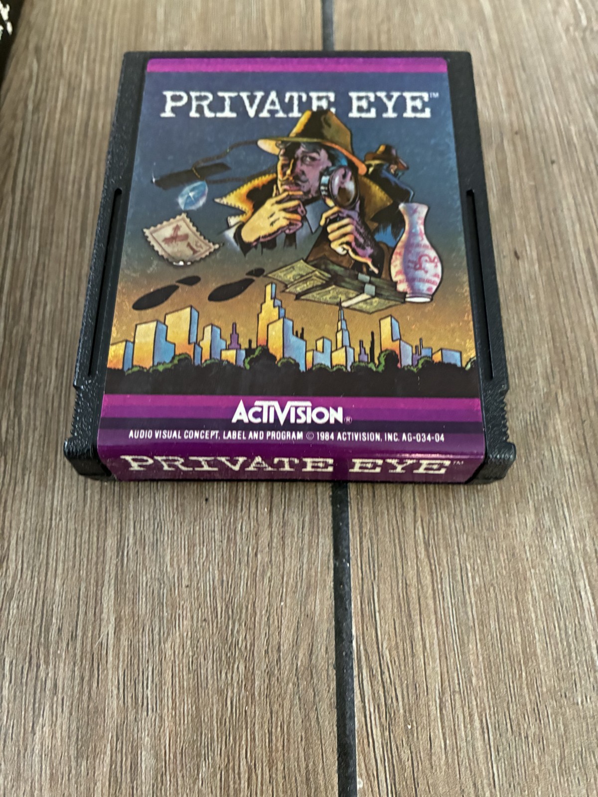 Private Eye – Atari 2600 – CIB with Map & Box – Tested & Working +FAST SHIPPING!