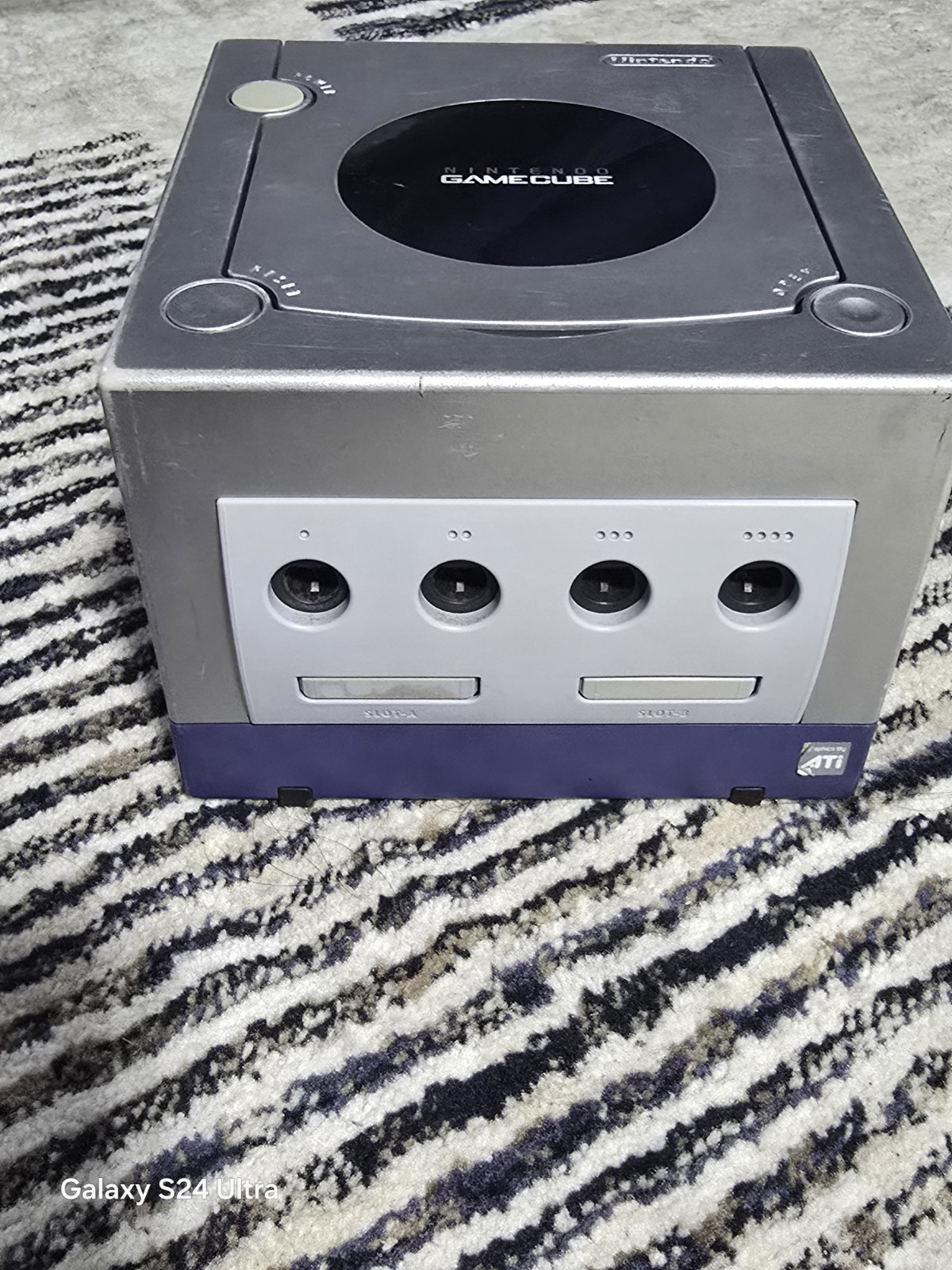Nintendo GameCube DOL-101(USA) ​ Gray WaveBird Controller Parts Or Repair