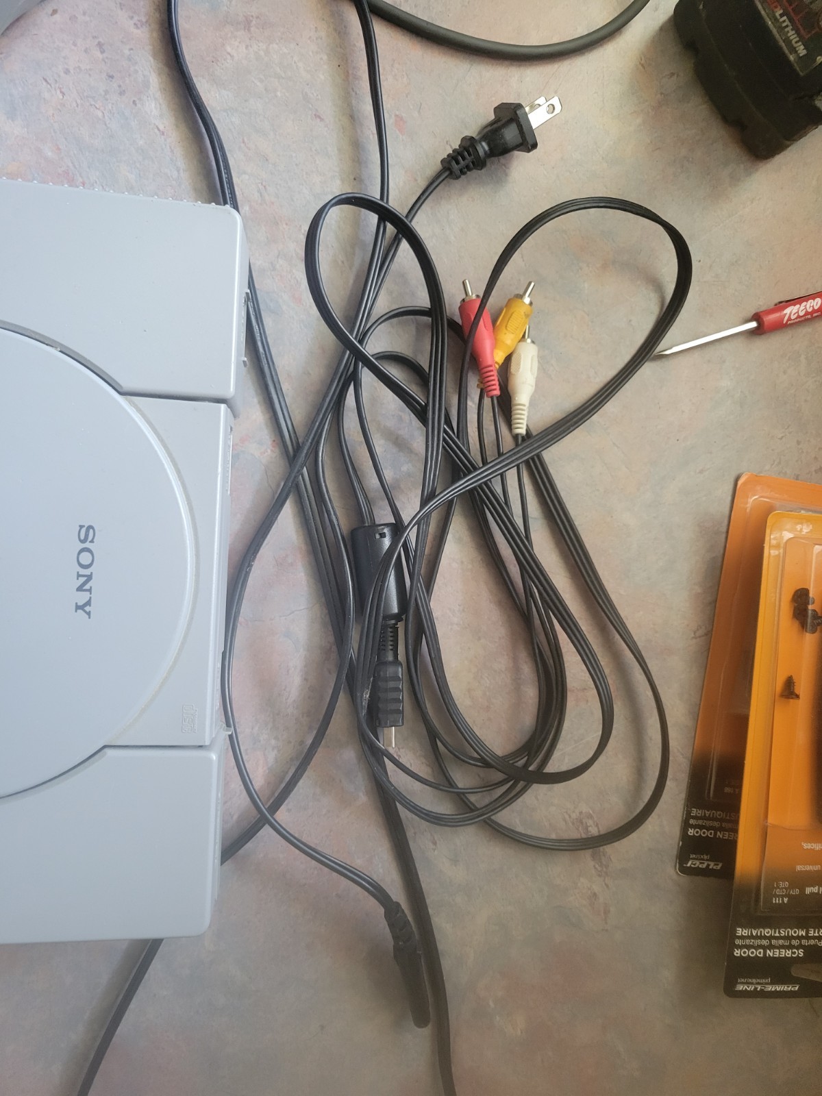 Sony PlayStation 1 Gray Console SCPH-5501 Bundle – Tested 1 Controllers PS1