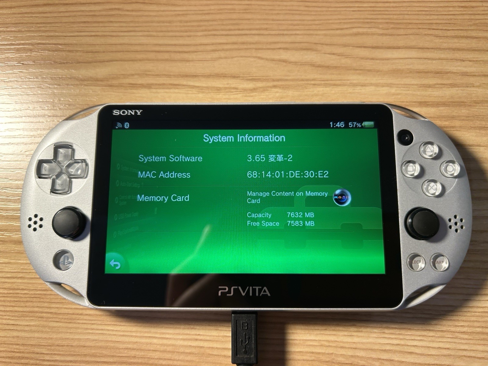 Silver Sony PS Vita PCH-2000 Region Free 8GB Handheld Bundle w/ Accessories