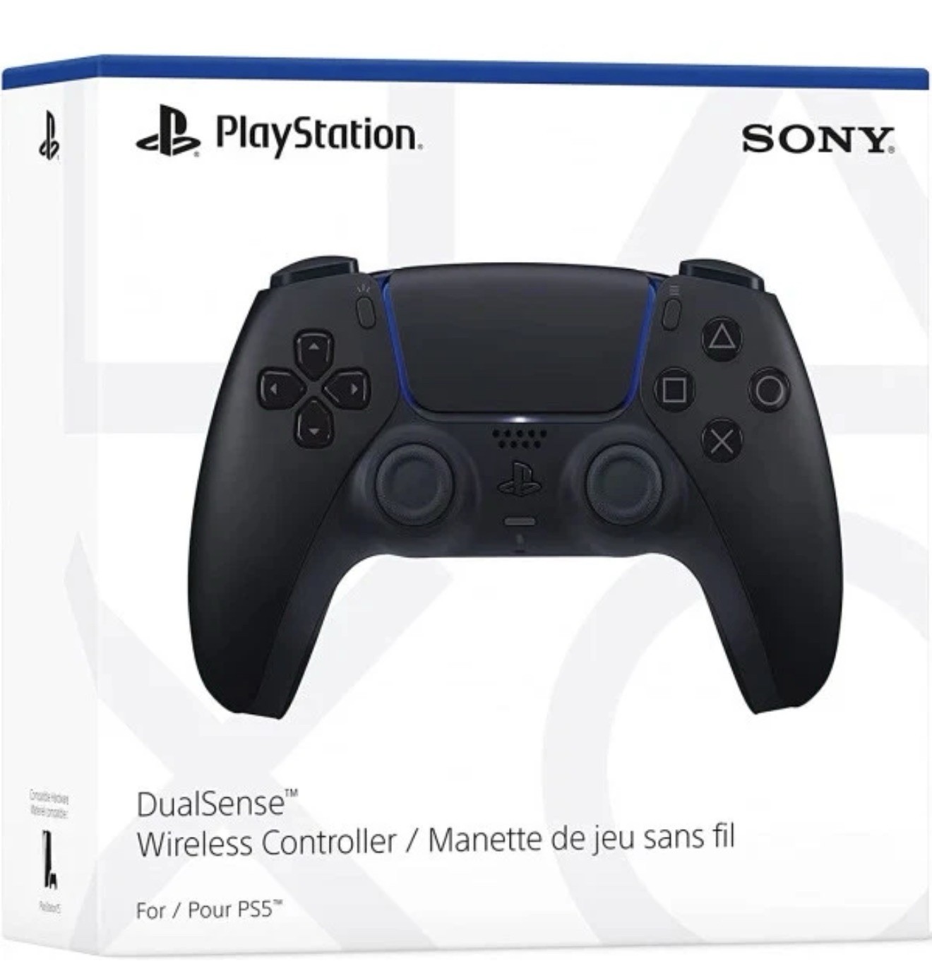 DualSense Wireless Controller – Midnight Black [PlayStation 5 Accessory]