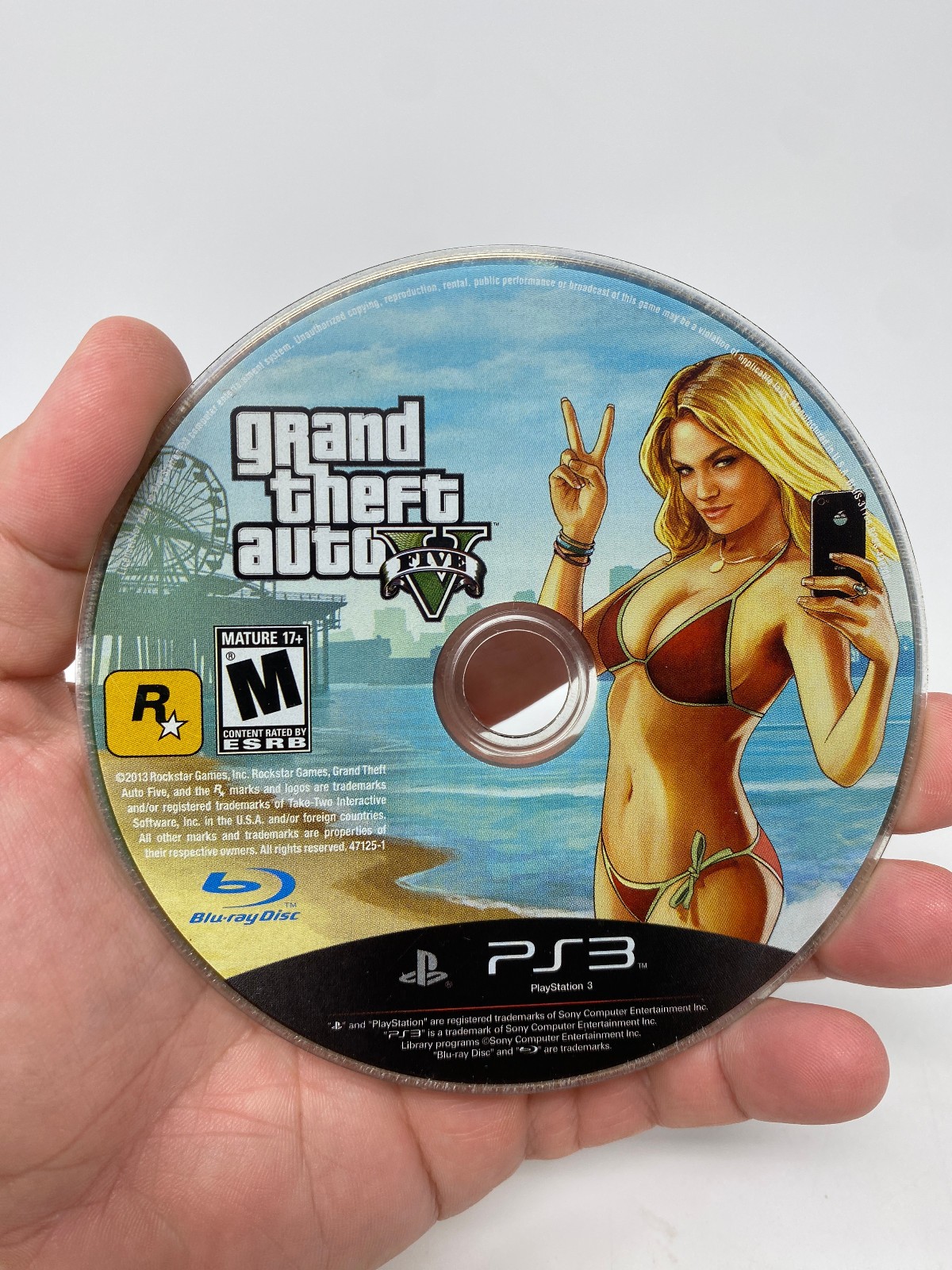 Grand Theft Auto V – PS3 PlayStation 3 Disc Only Tested working
