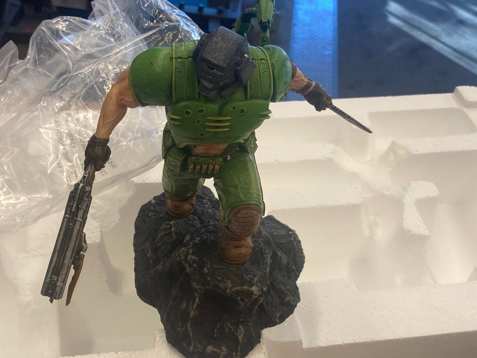 2021 Doom Eternal Classic Doom Marine Statue By Bethesda *New* Limited 902/1000
