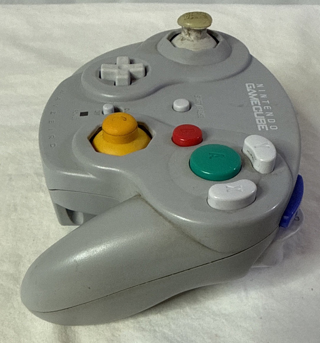Nintendo GameCube WaveBird Wireless Controller with Receiver – Tested & Working