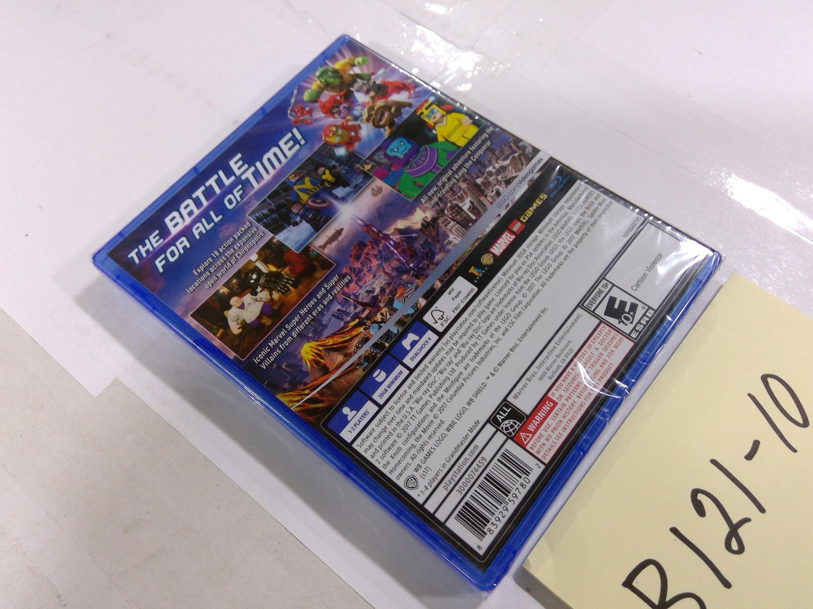 LEGO Marvel Super Heroes 2 PS4 Video Game New Sealed WB Games E10+ Family Kids