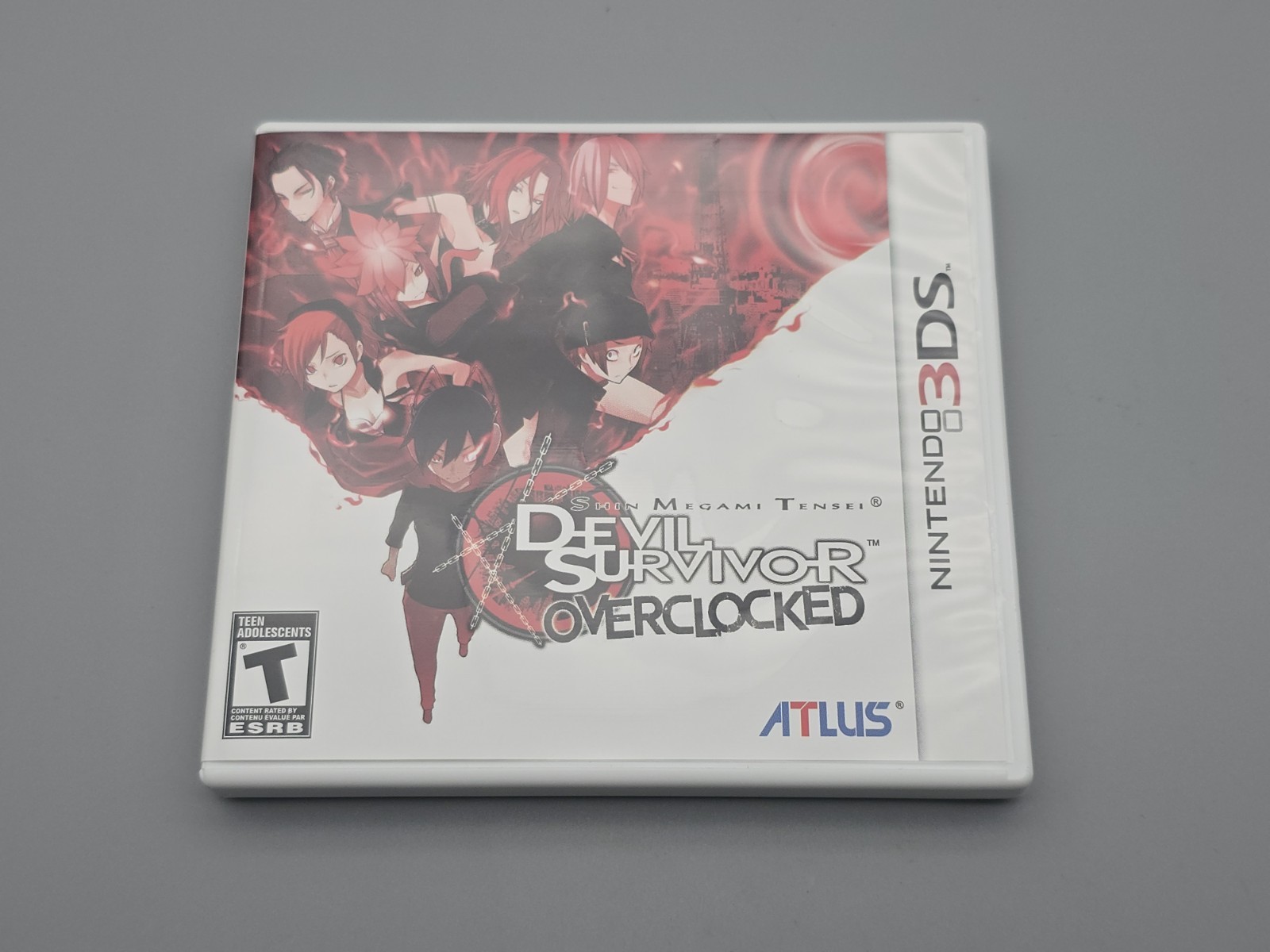 Shin Megami Tensei: Devil Survivor Overclocked (Nintendo 3DS, 2011) No Manual