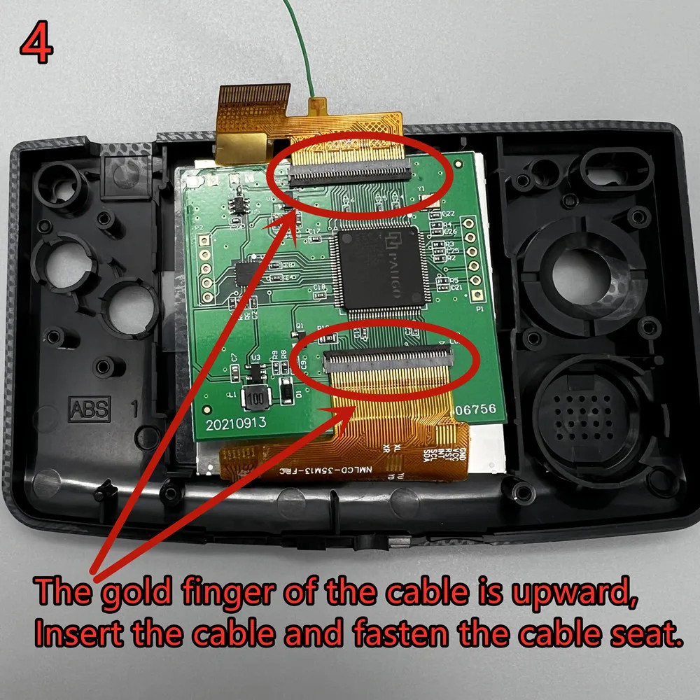 2.6” IPS High Brightness LCD Screen For Neo Geo Pocket NGP Console Replacement