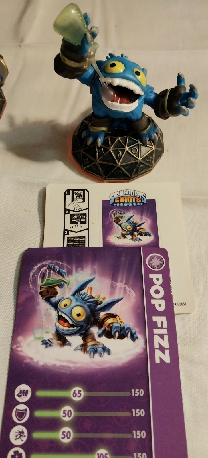 Skylanders Pop Fizz-Giants, Fizzy Frenzy & Love ❤️ Potion-TrapTeam Lot