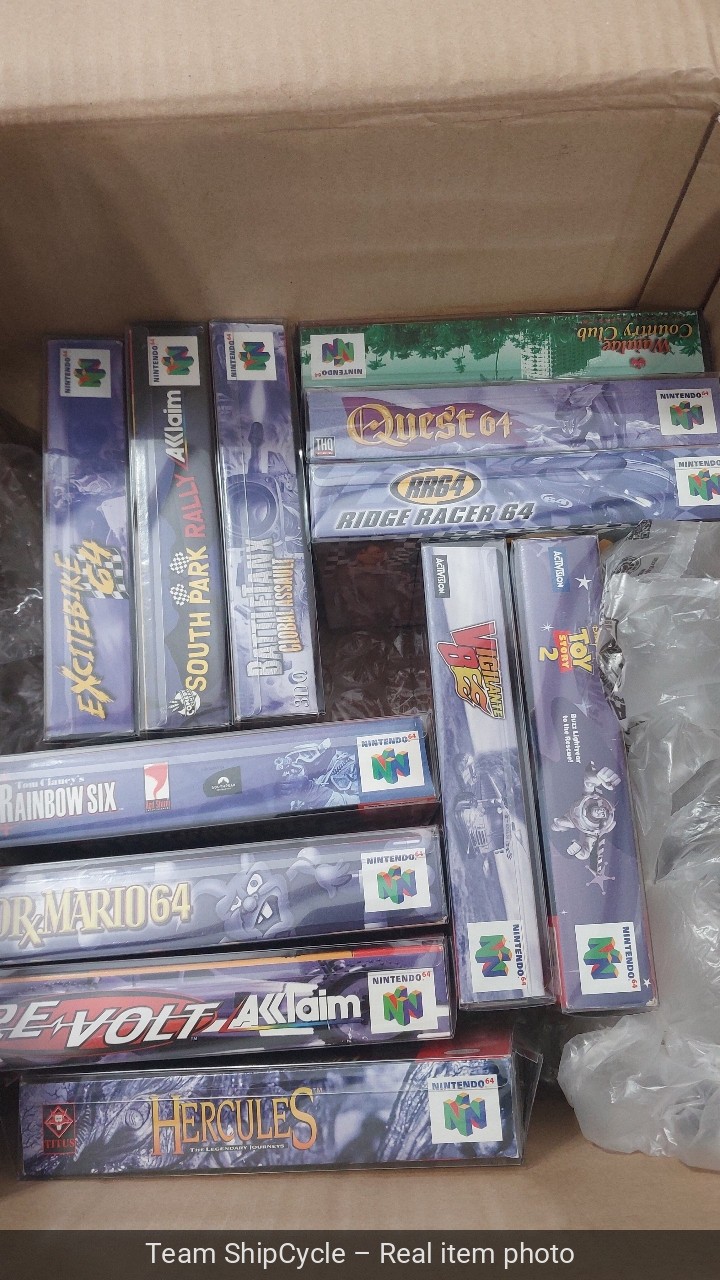 Lot of 12 Nintendo 64 Box Only No Games Dr Mario Quest More READ DE G2U