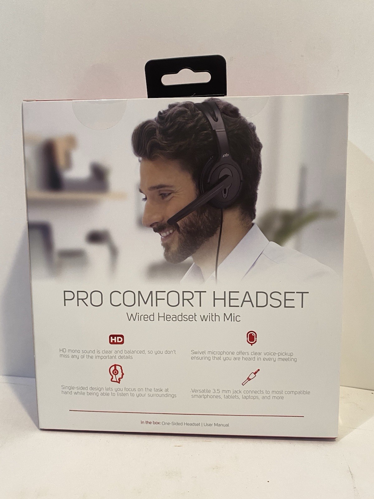 Packard Bell Pro Comfort Wired Headset w/Mic 3.5 mm Jack