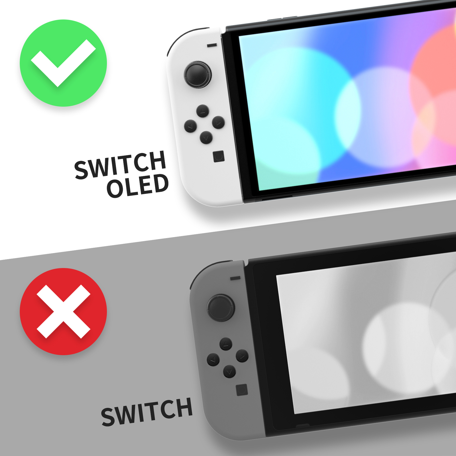 DIY Console Back Plate & Kickstand Full Set Shell for Nintendo Switch OLED NS