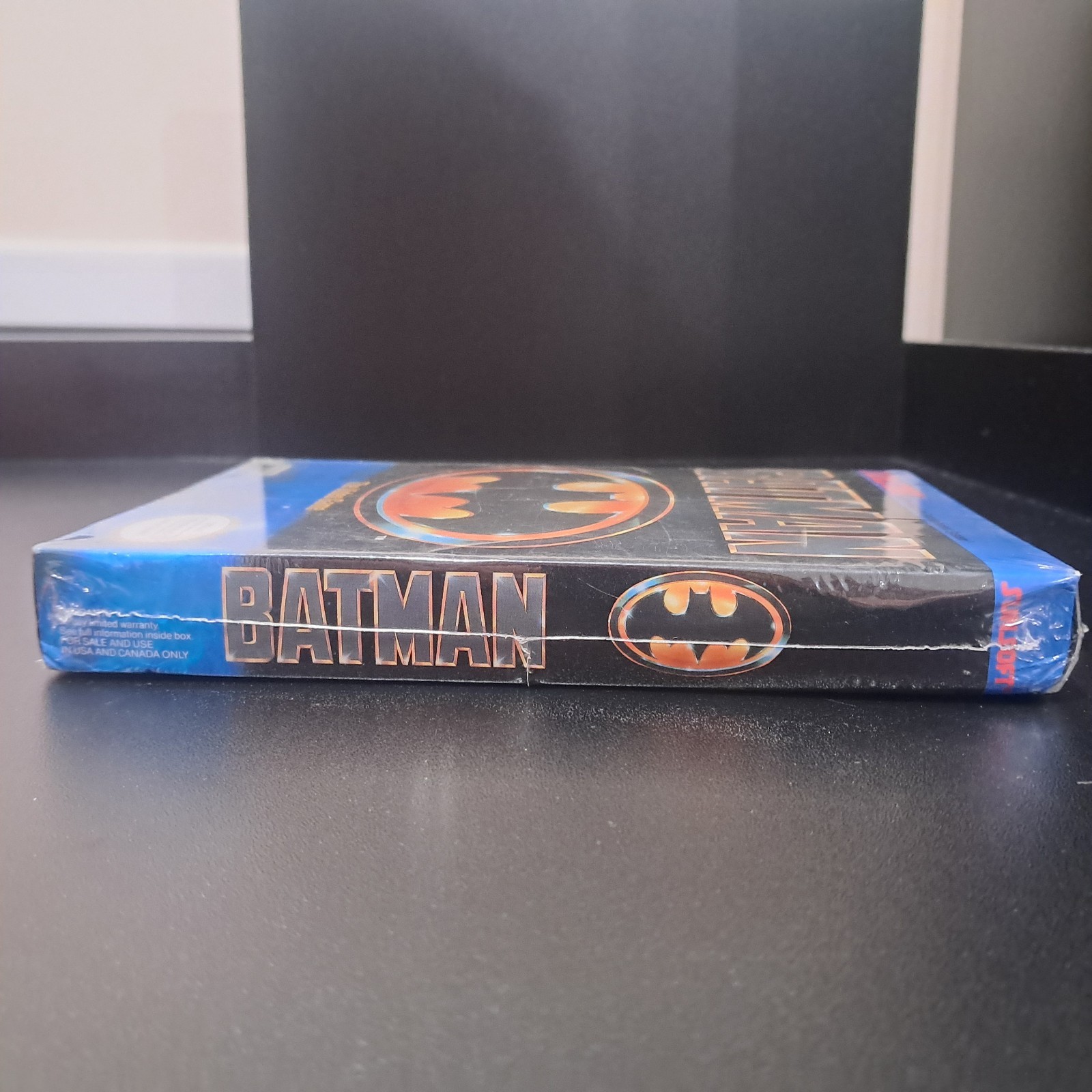 Batman The Video Game 90s NES Factory Sealed H-Seam Oval Nintendo Seal Brand New