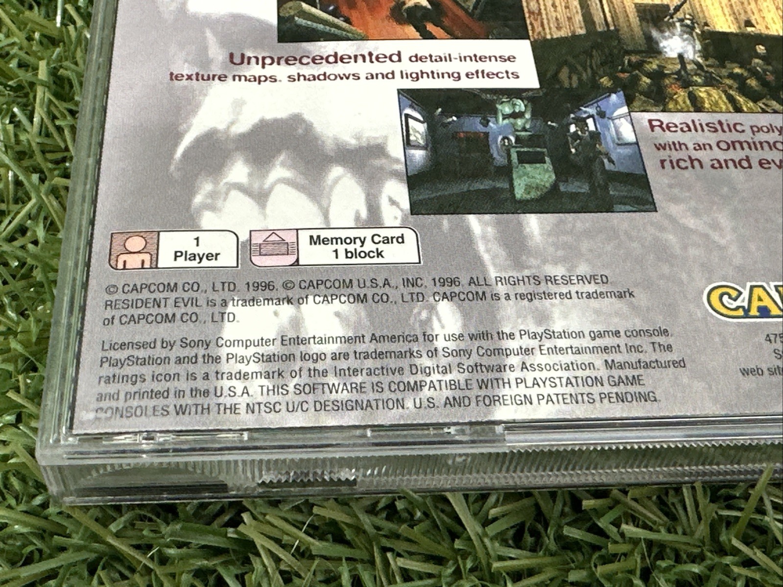 Resident Evil (Sony PlayStation 1, 1996)