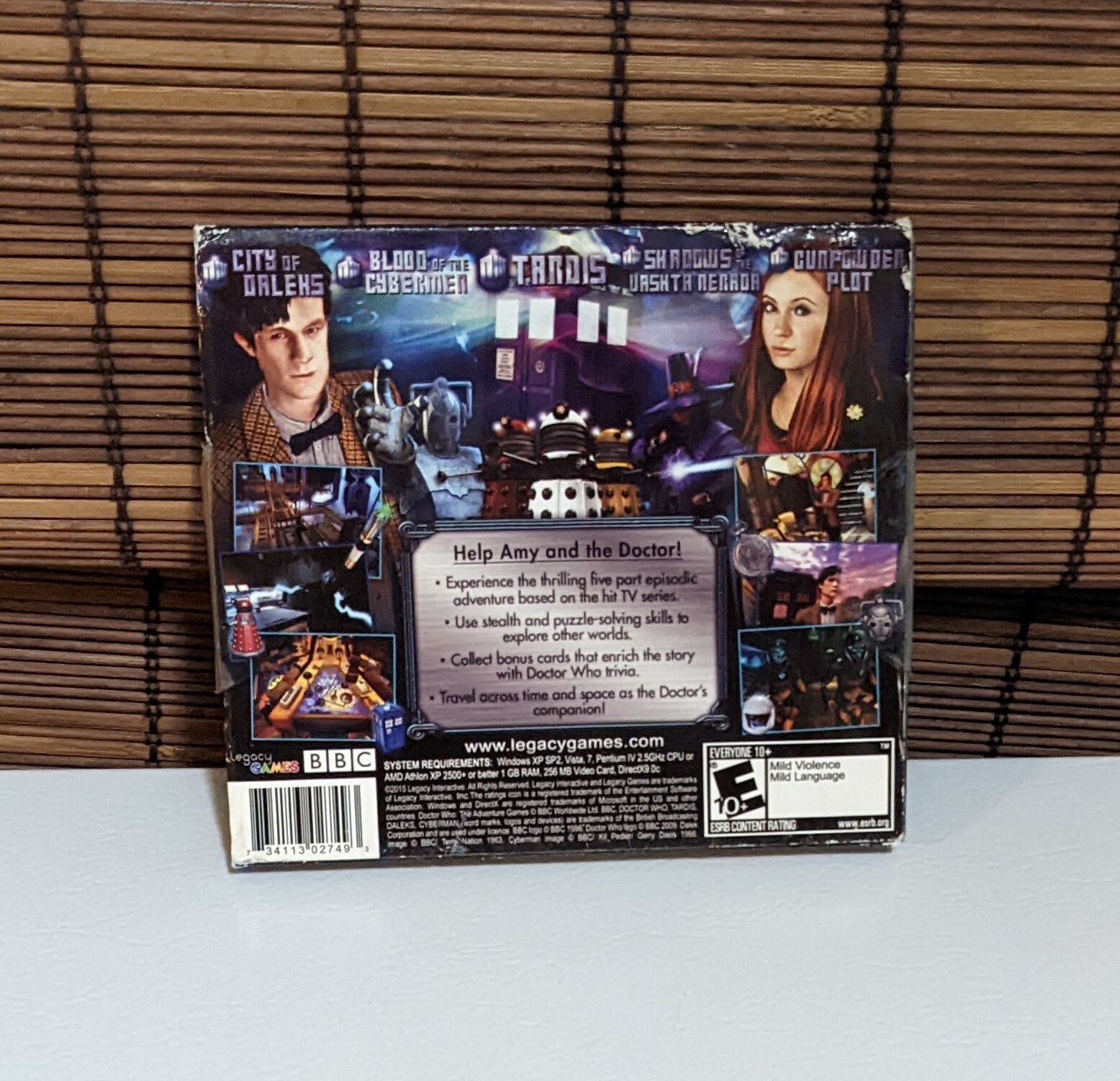 Doctor Who: The Adventure Games BBC Puzzle PC Game 5 Game Pack Sealed