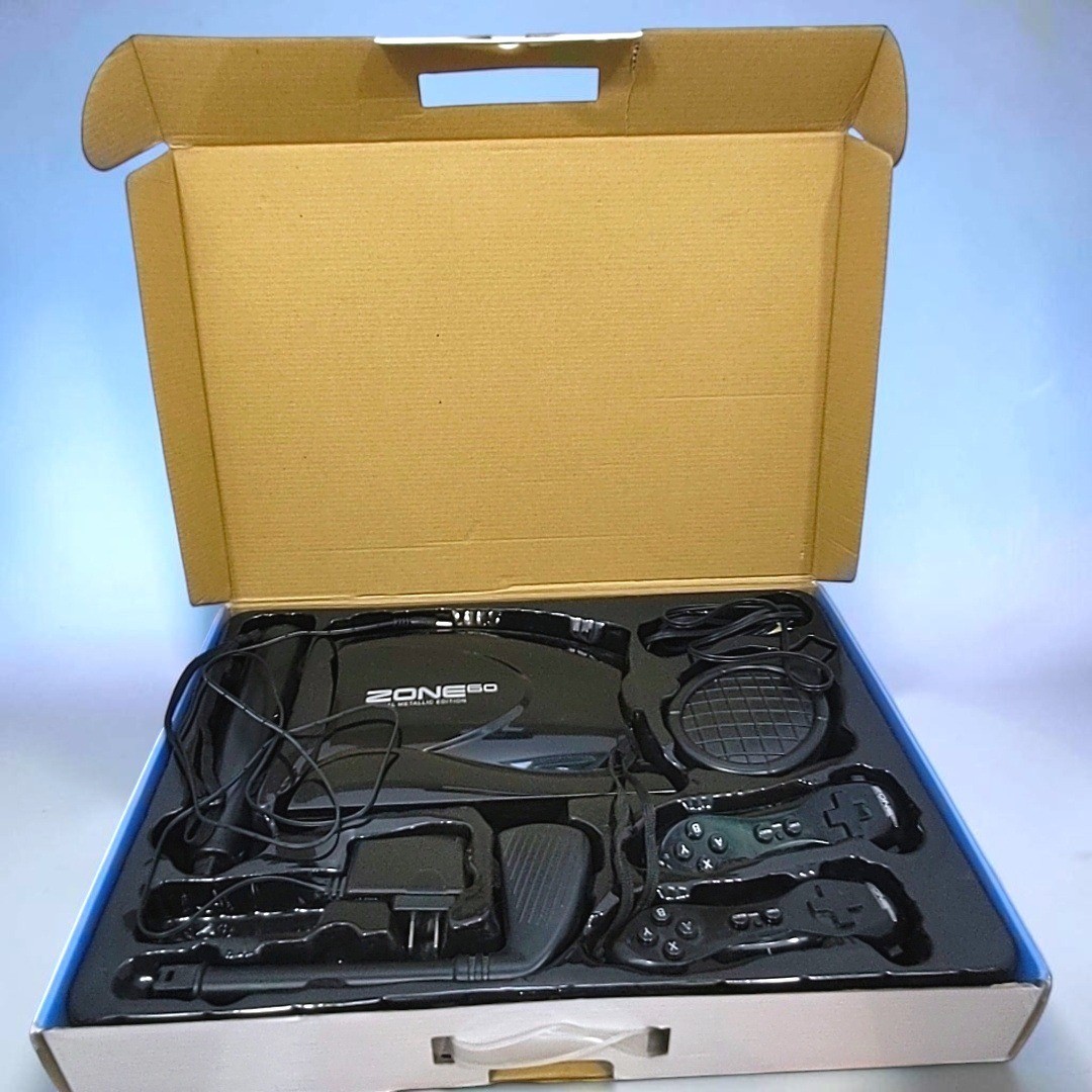 Zone 60 Special Metallic Edition Video Game Console 60 Built-in Games 32-Bit