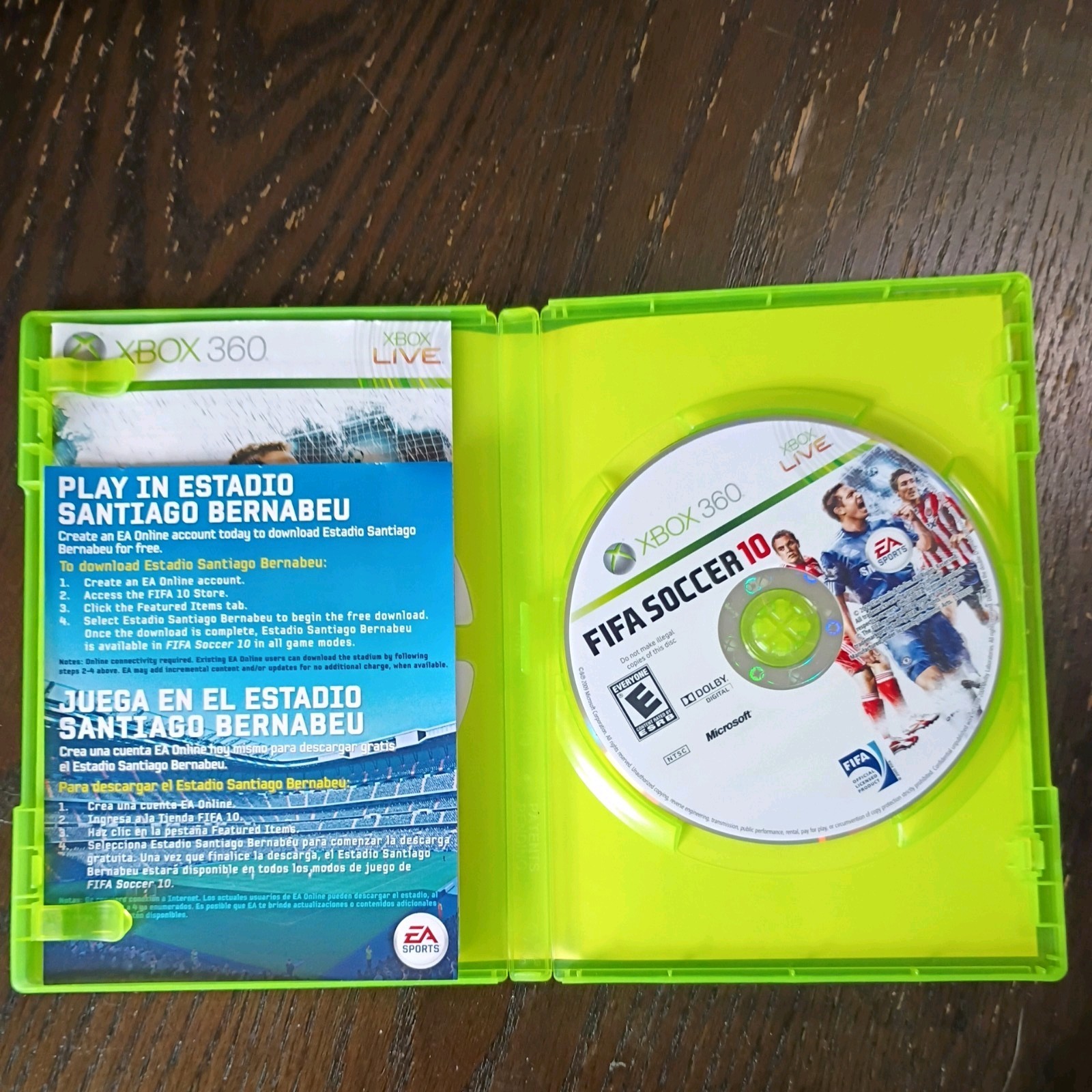 Xbox 360 Fifa 08,10,11,12,14 Game Lot Bundle Soccer Football